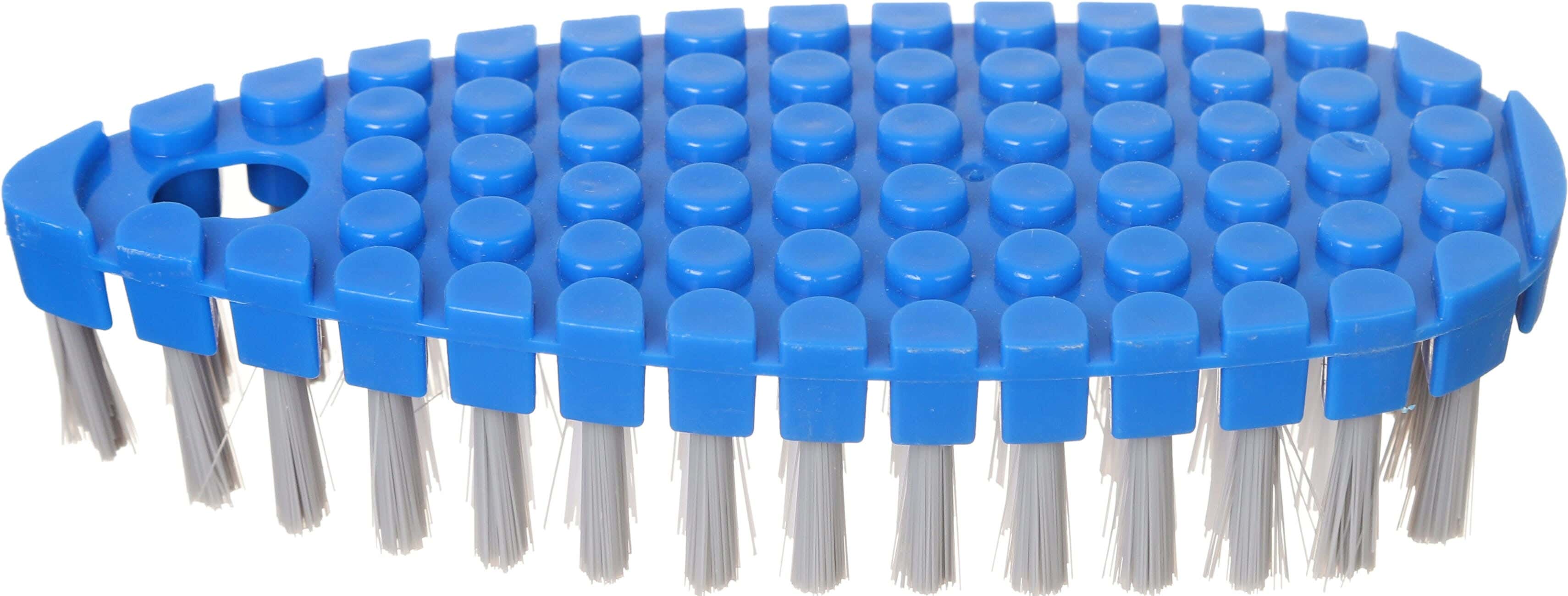 Kleaner Plastic Floor Cleaning Brush, 16×6.8×3.5 cm - Blue Grey
