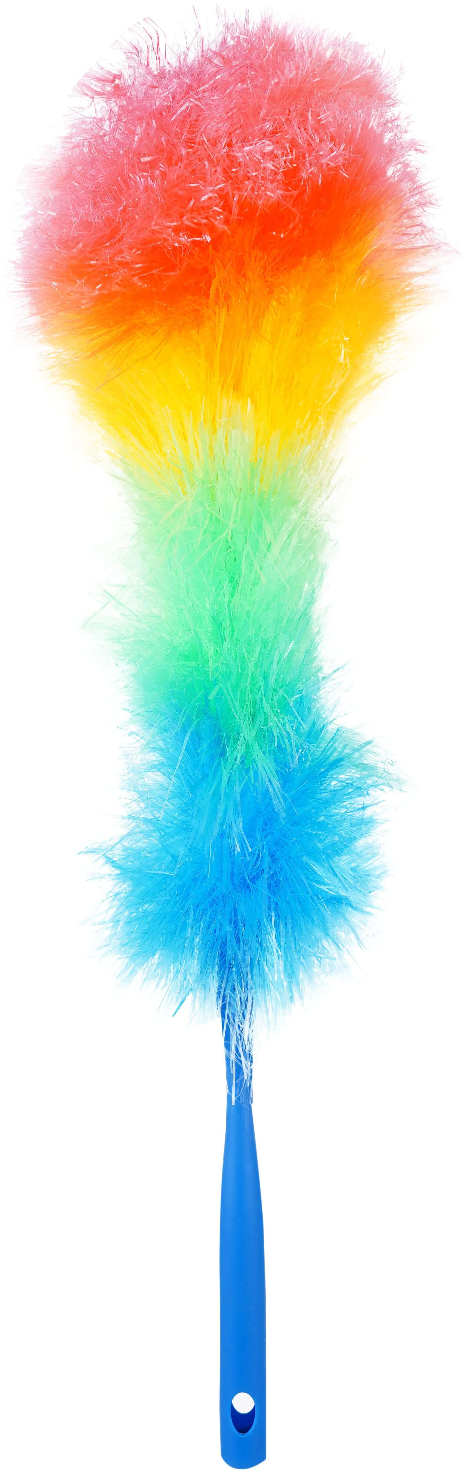 Kleaner Microfiber Bristles Plastic Cleaning Brush, 40 cm - Multicolor