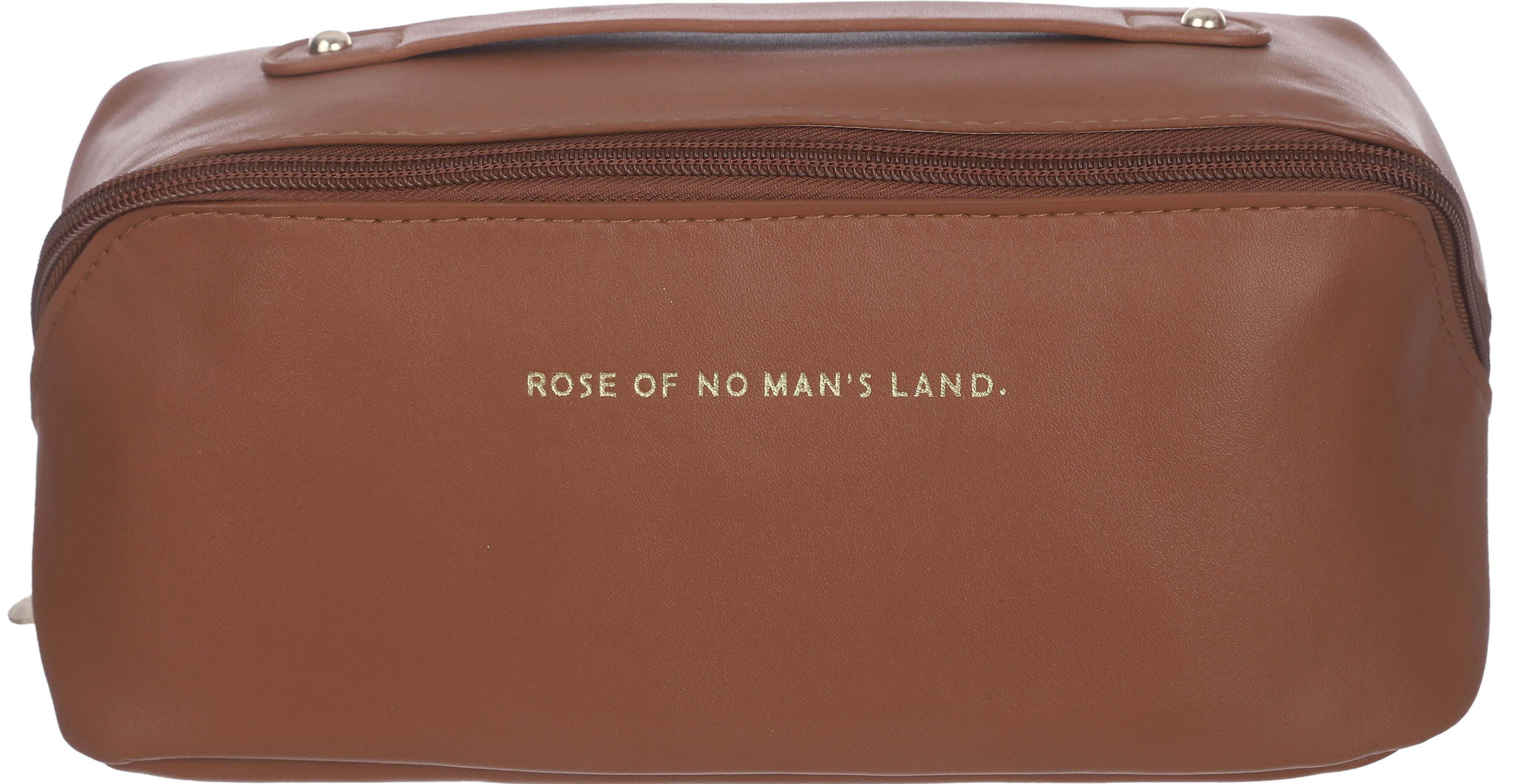 Leather Handbag for Women, 25 cm - Brown