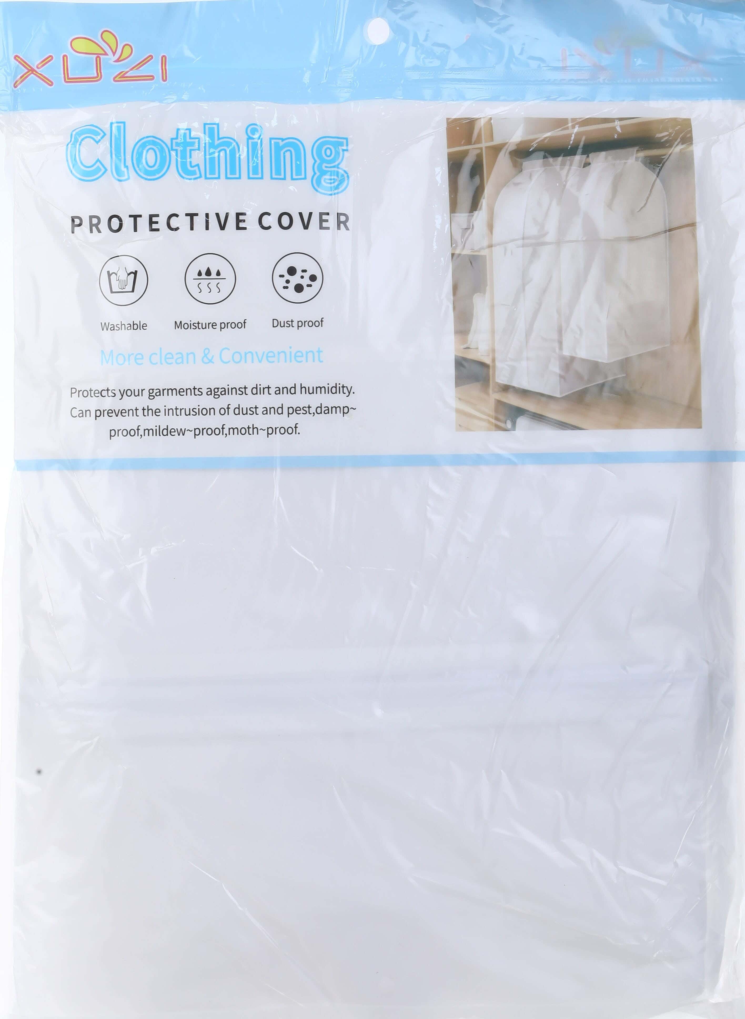 Waterproof Suit Cover, 90×50×60 cm - White