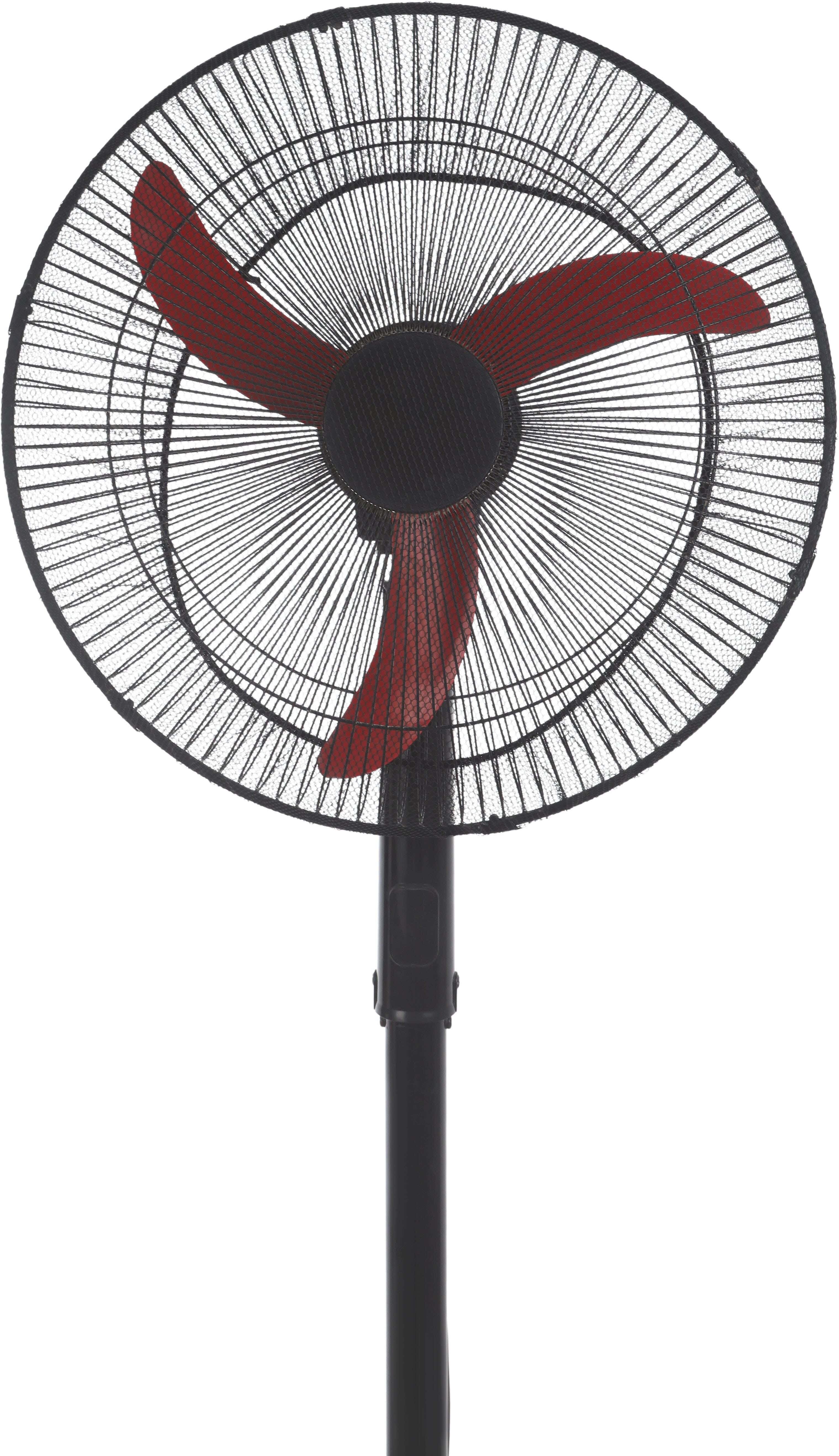 Mesh Stand Fan Cover, 45 cm - Black