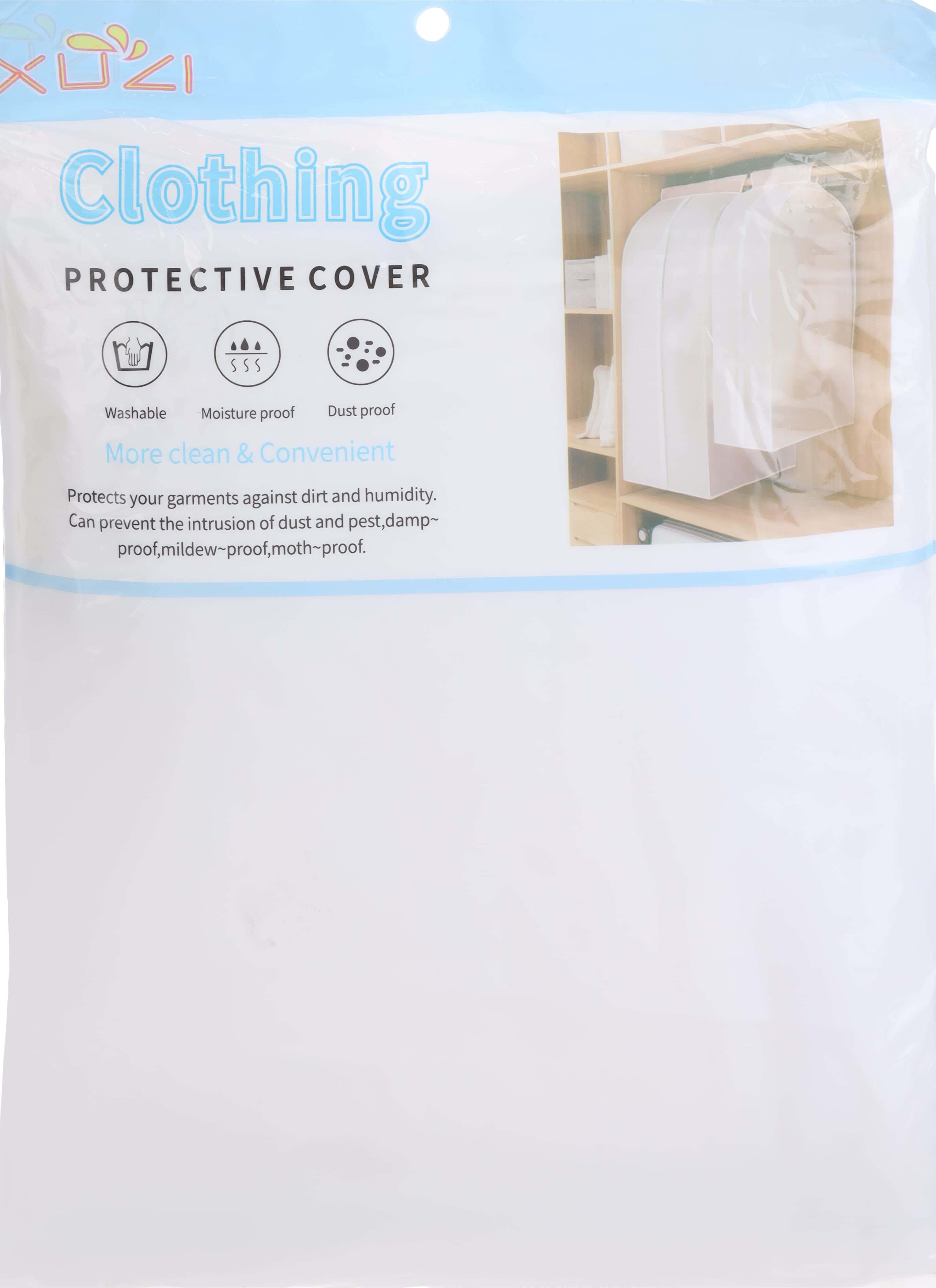 Waterproof Clothes Cover, 60×50×120 Cm - White