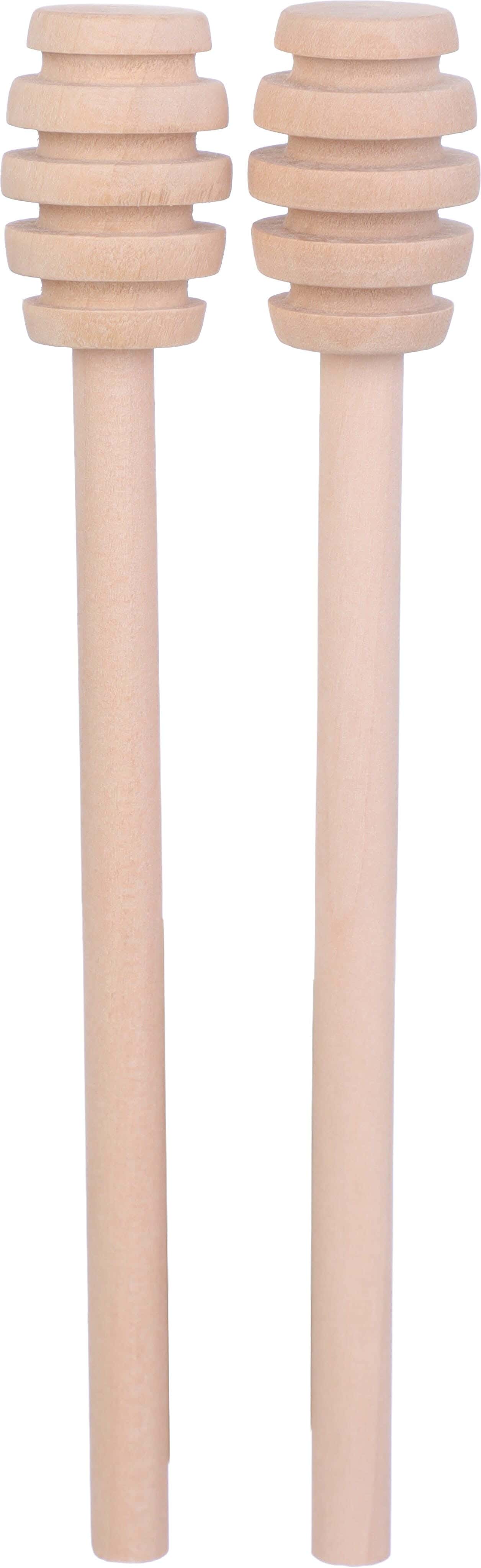 Wooden Honey Spoon Set, 2 Pieces, 14 Cm - Wooden