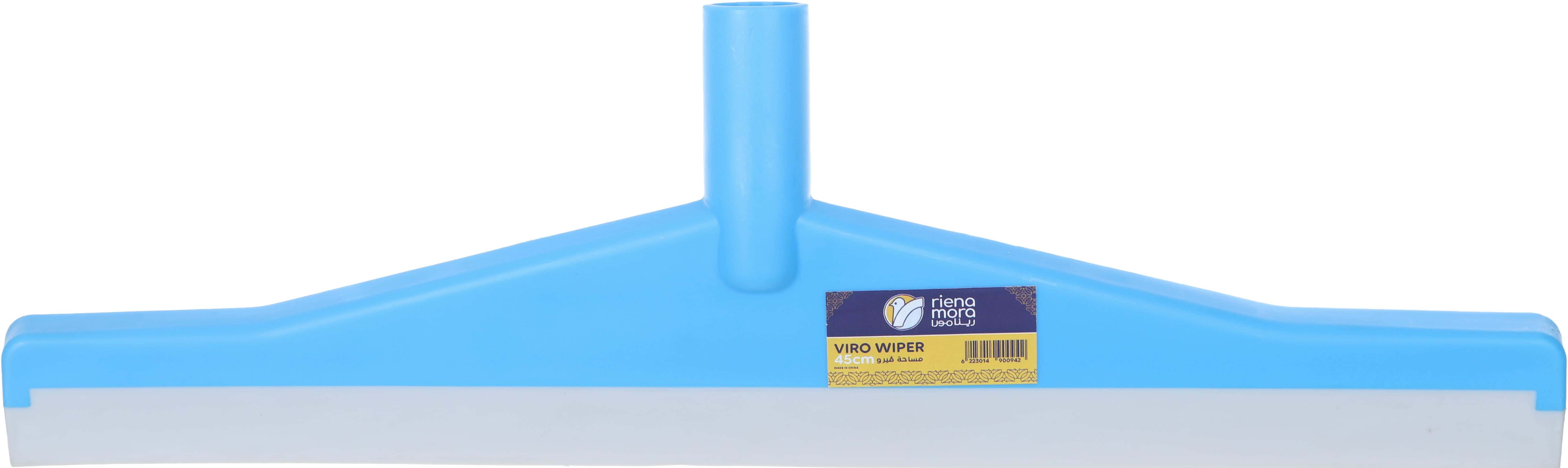 Rienamora Plastic Floor Cleaning Mop Without Handle, 14.5×45 cm - Blue Grey