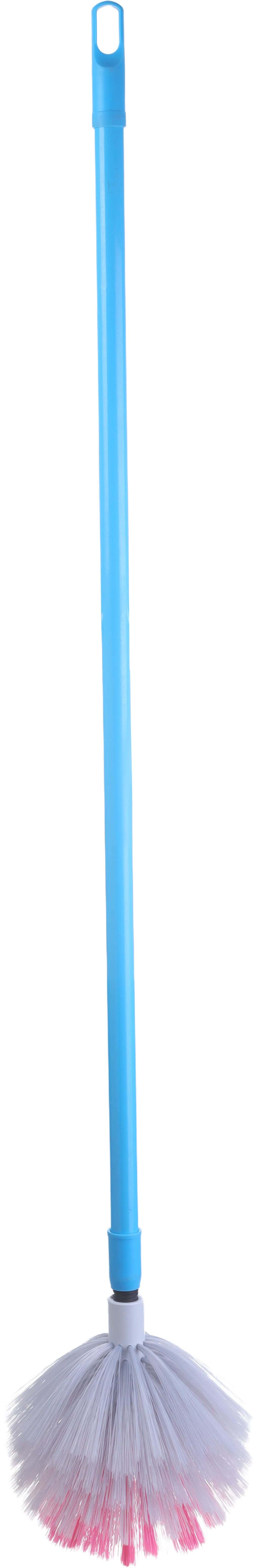 Riena Mora Plastic Ceiling Duster, Metal Handle, 120 cm - Light Blue Grey