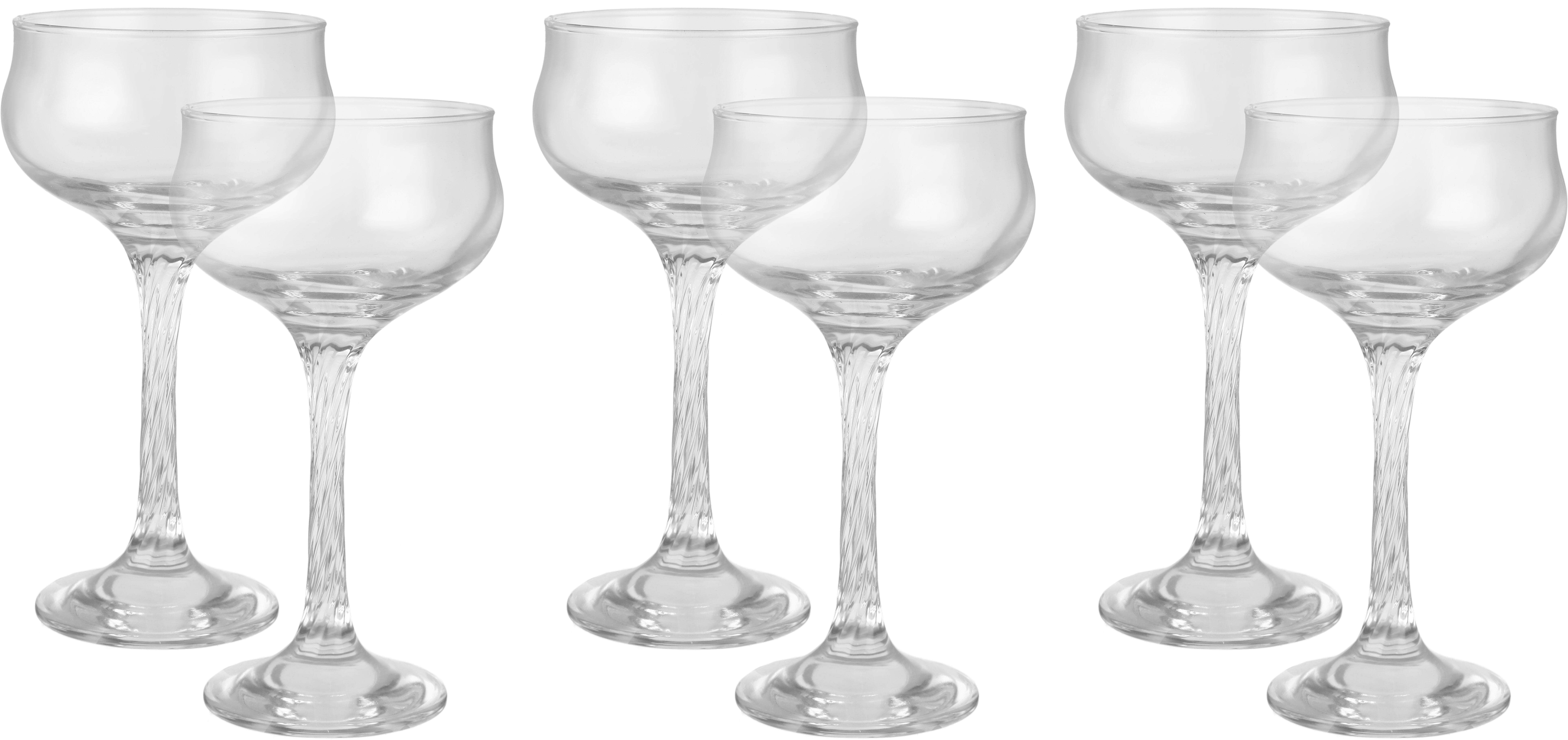Pasabahce Glass Juice Glass Set, 6 Pieces, 250 ml - Clear