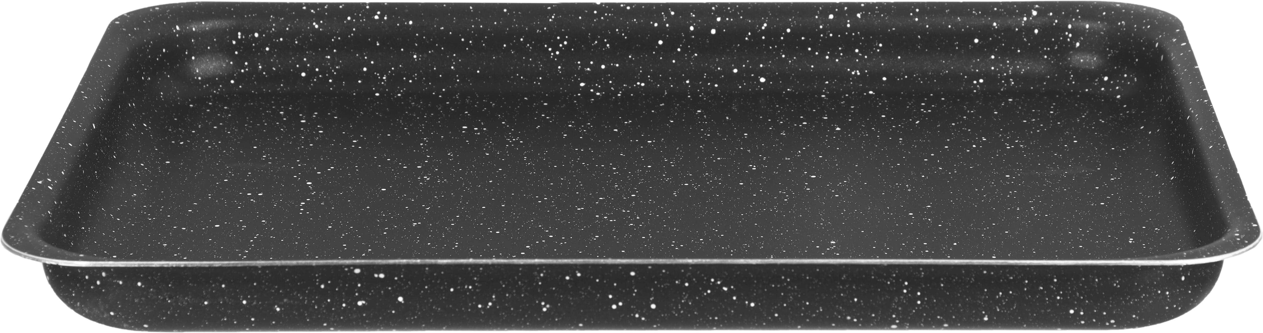 Nouval Classic Granite Baking Tray, 35 cm - Black
