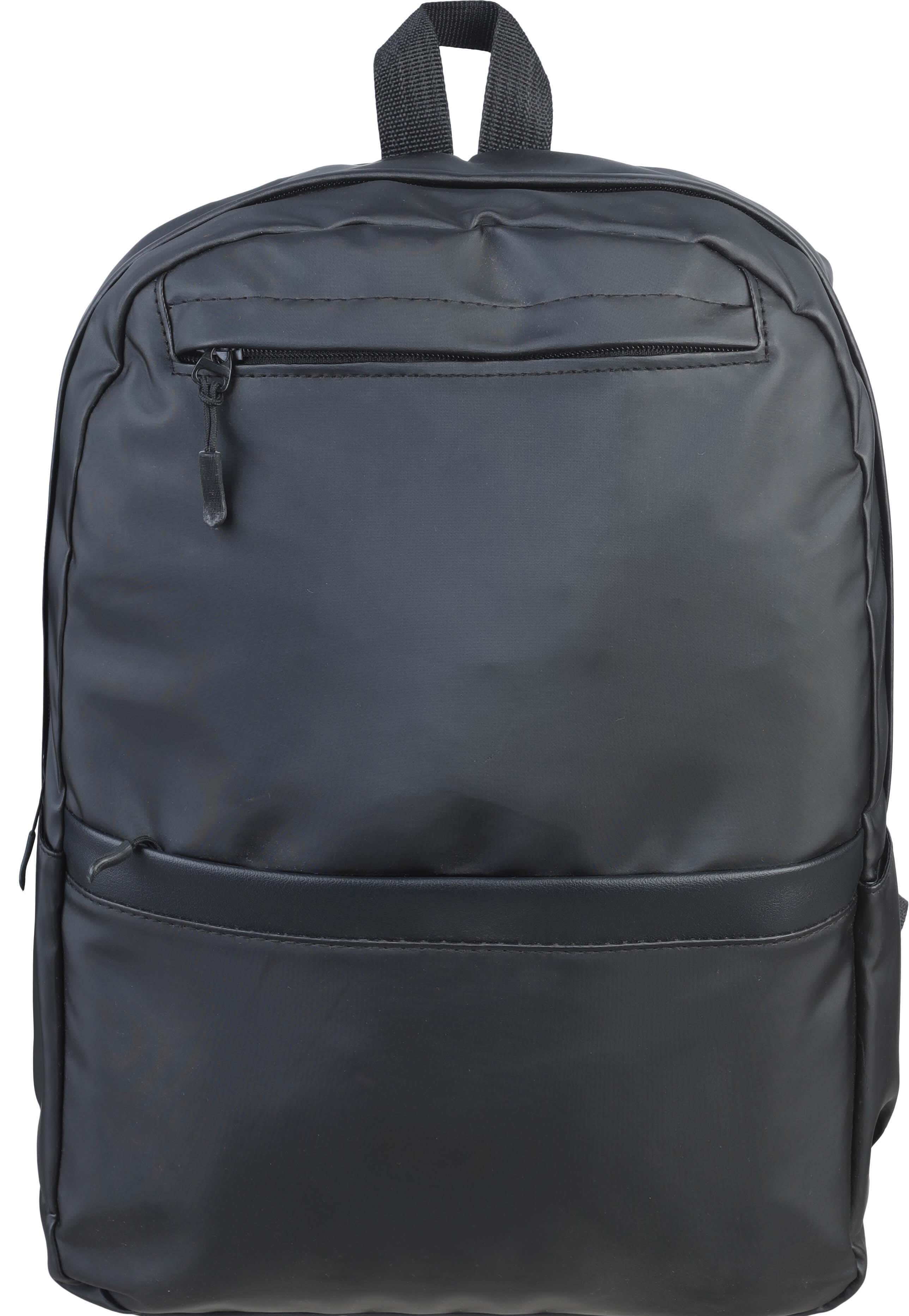 Waterproof Laptop Bag, 3 Zippers, 17 Inch - Black