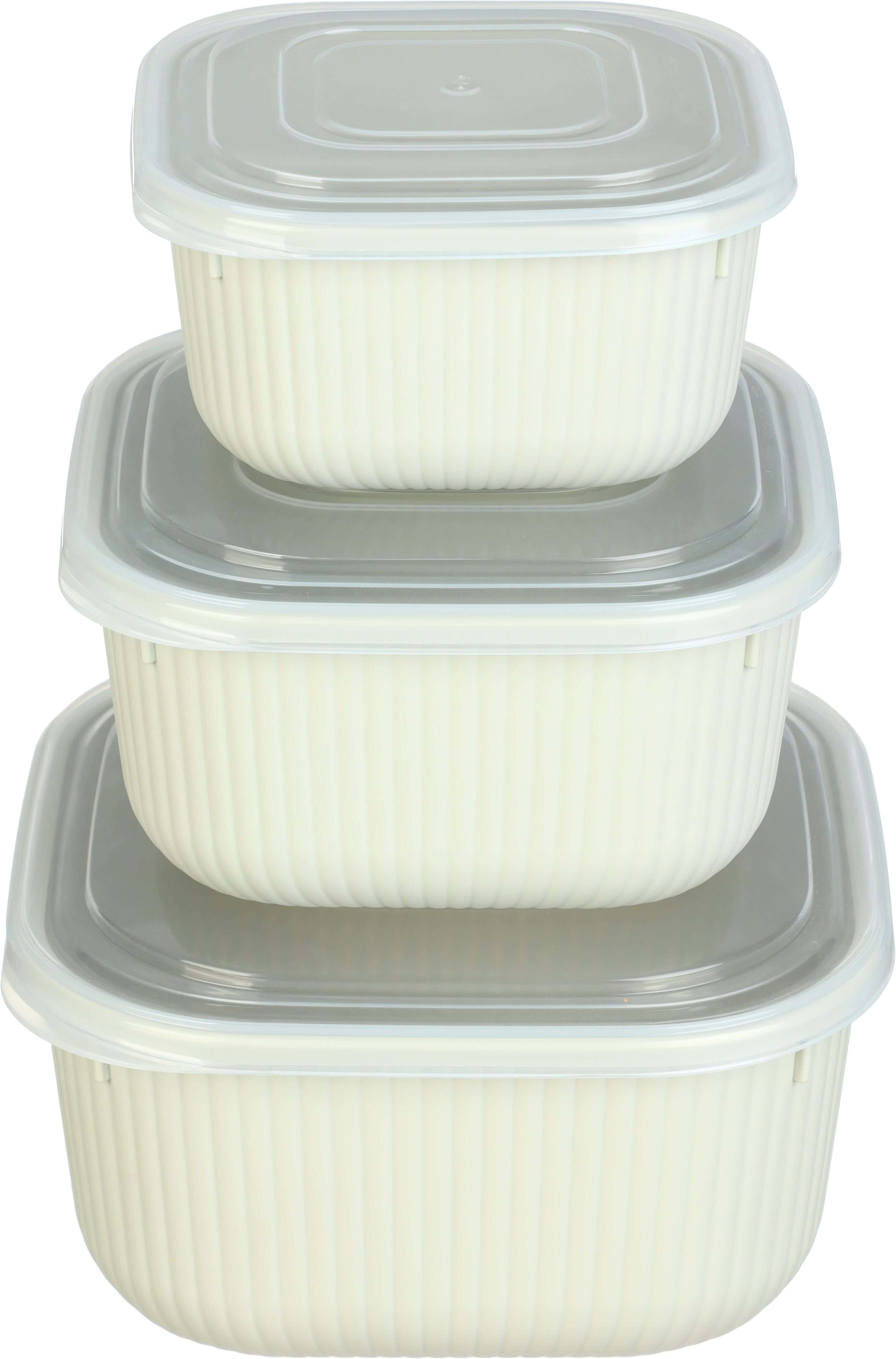 Dunya Plastic Refrigerator Box Set, 3 Pieces