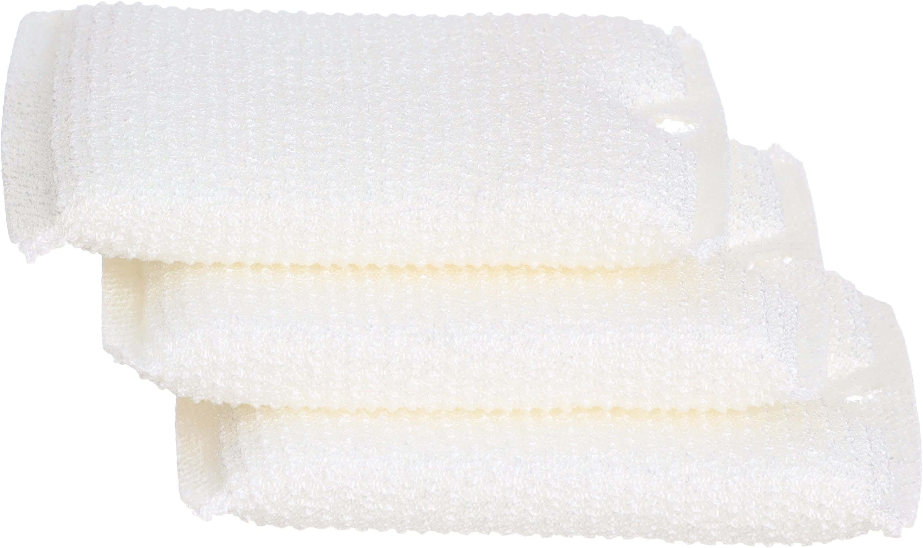 Dishwashing wire set, 3 pieces, 13×9 cm - White