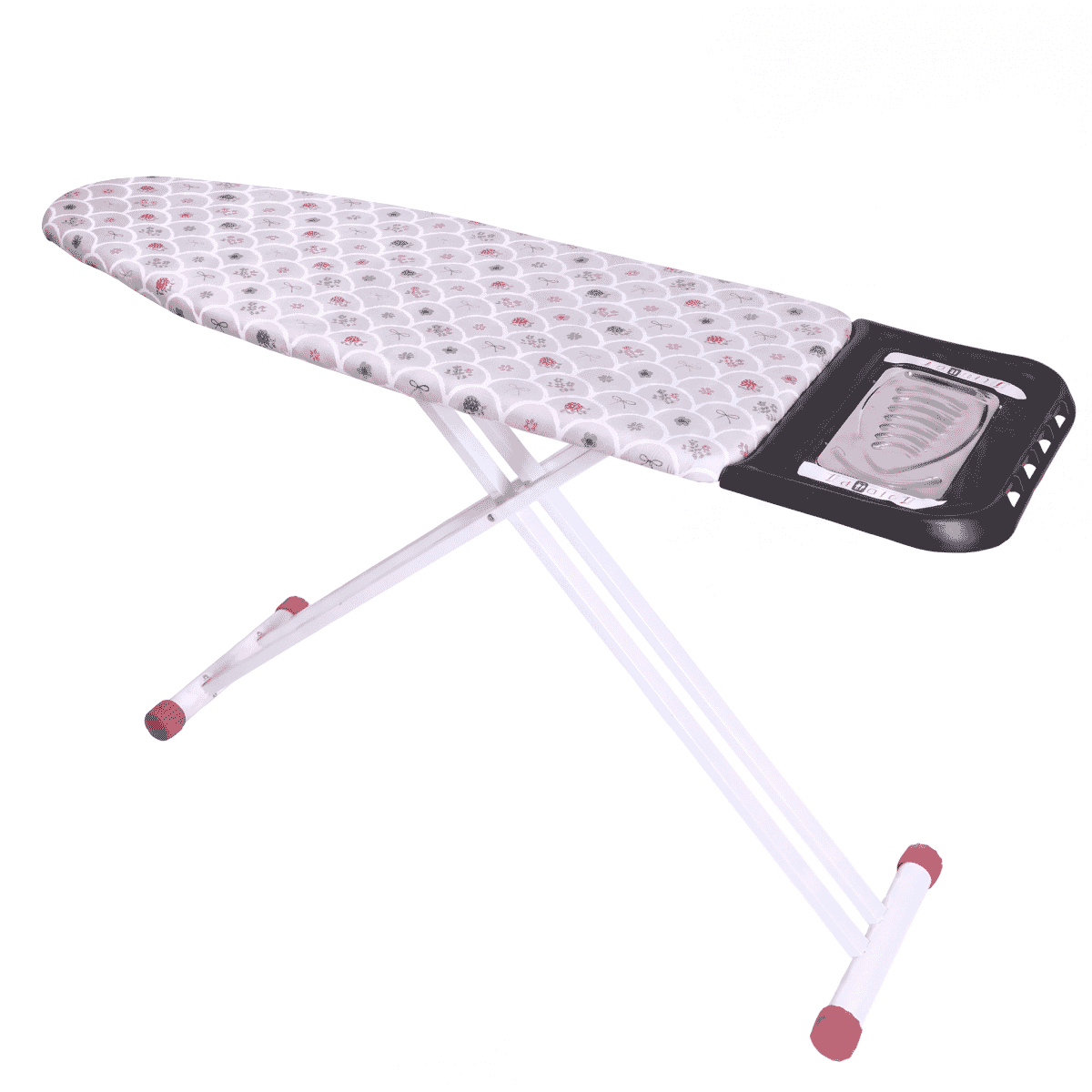 Lapoire Metal Foldable Iron Table, 90×44×165 cm - Multicolor