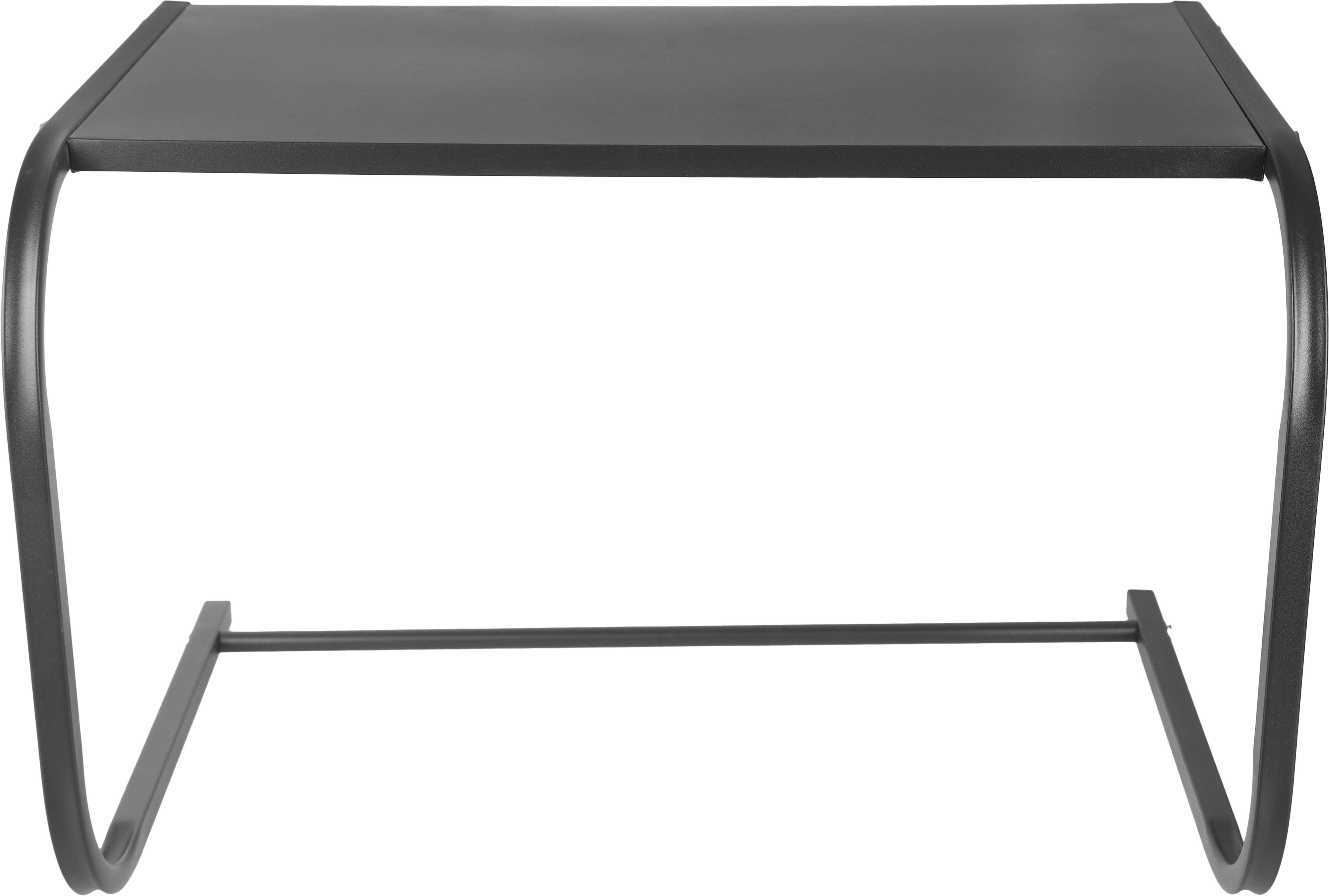 Metal Microwave Stand, 53×27×35 cm - Black