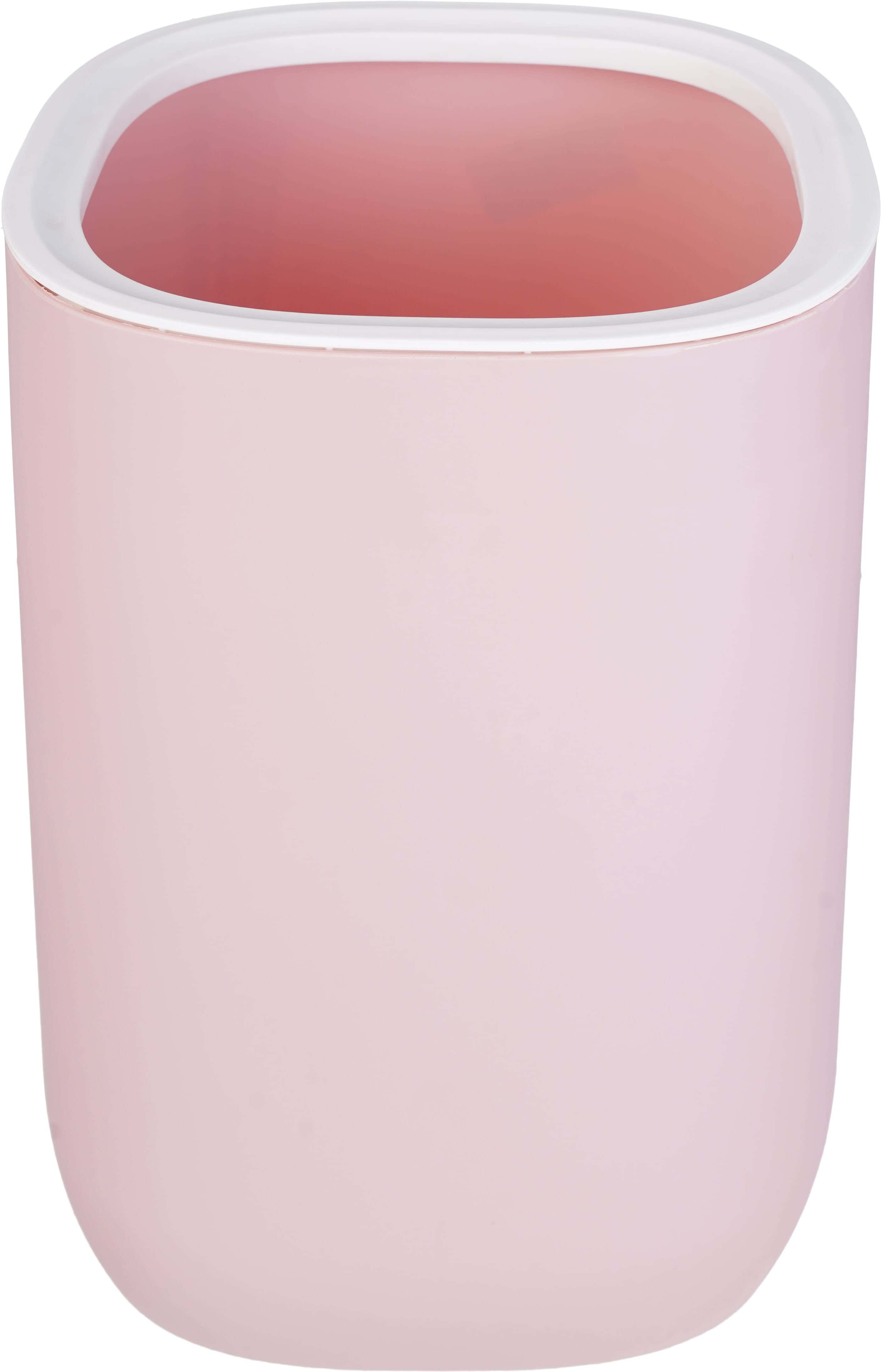 Plastic Trash Bin, 30×23×23 cm - Rose