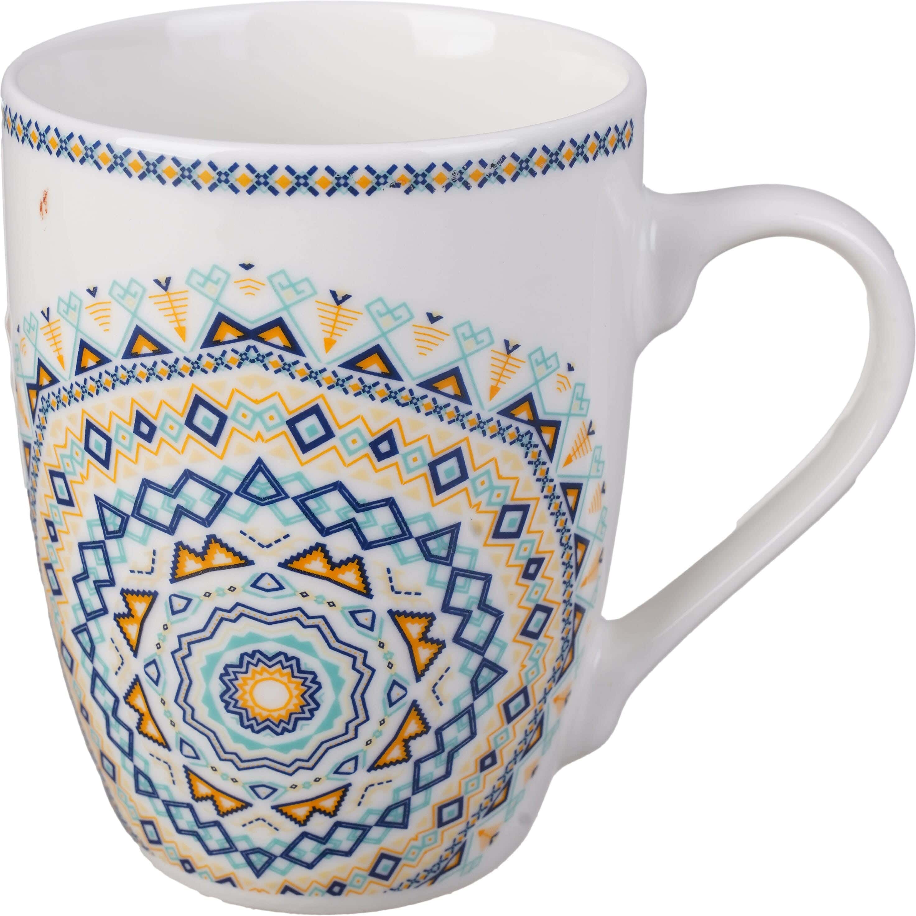 Group Tiger Porcelain Mug, 280 ml - Multicolor