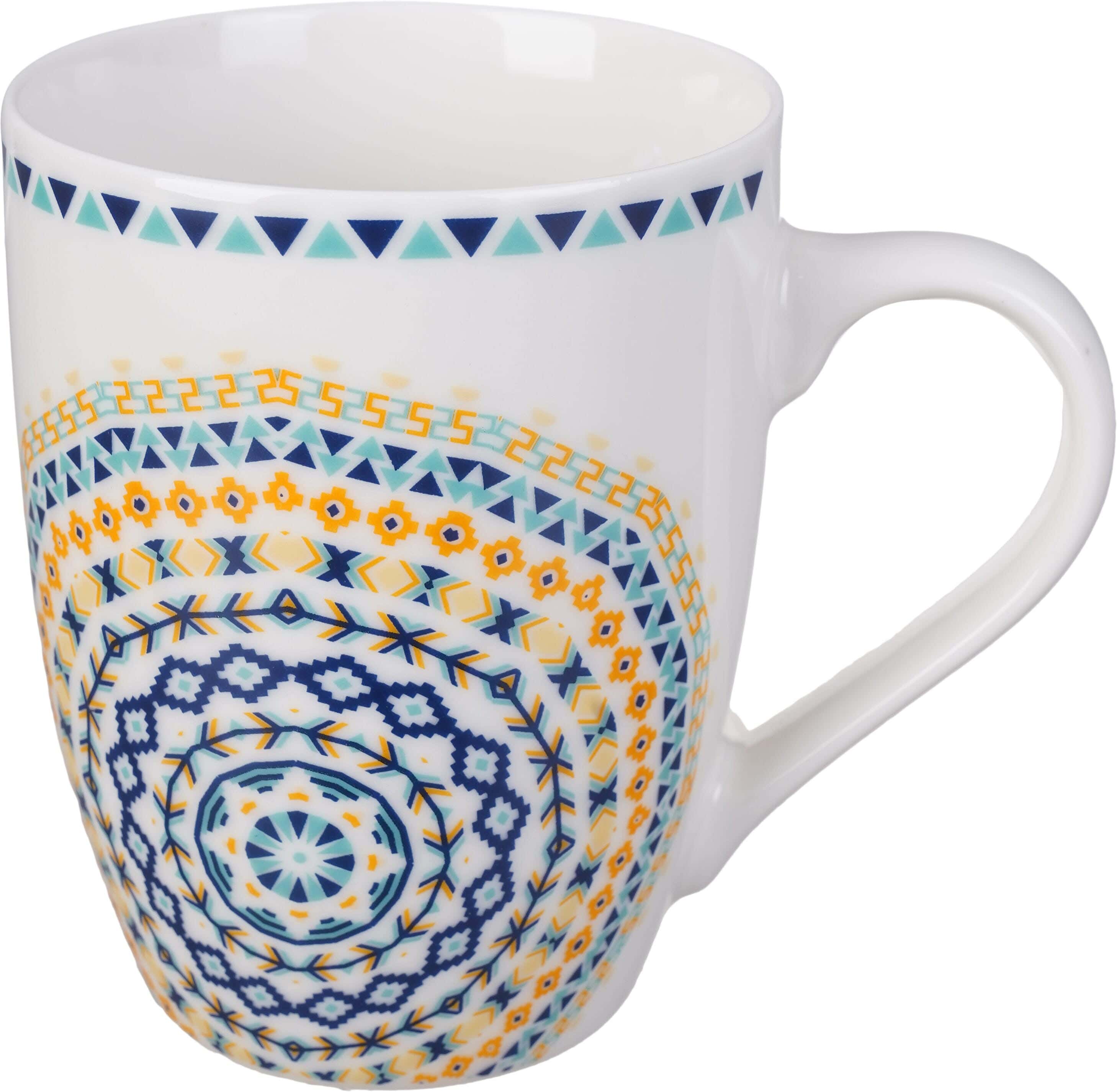 Group Tiger Porcelain Mug, 280 ml - Multicolor