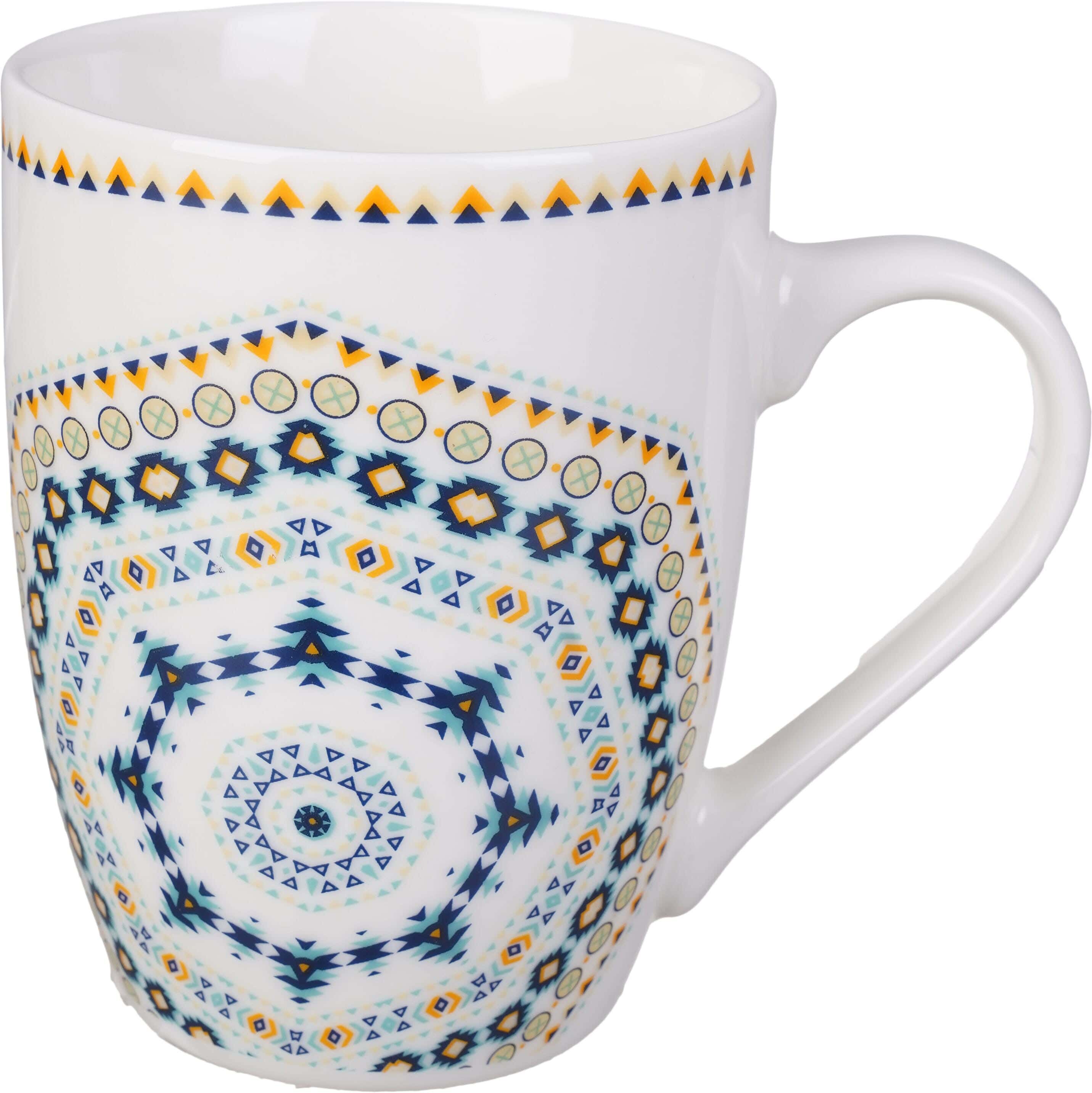 Group Tiger Porcelain Mug, 280 ml - Multicolor