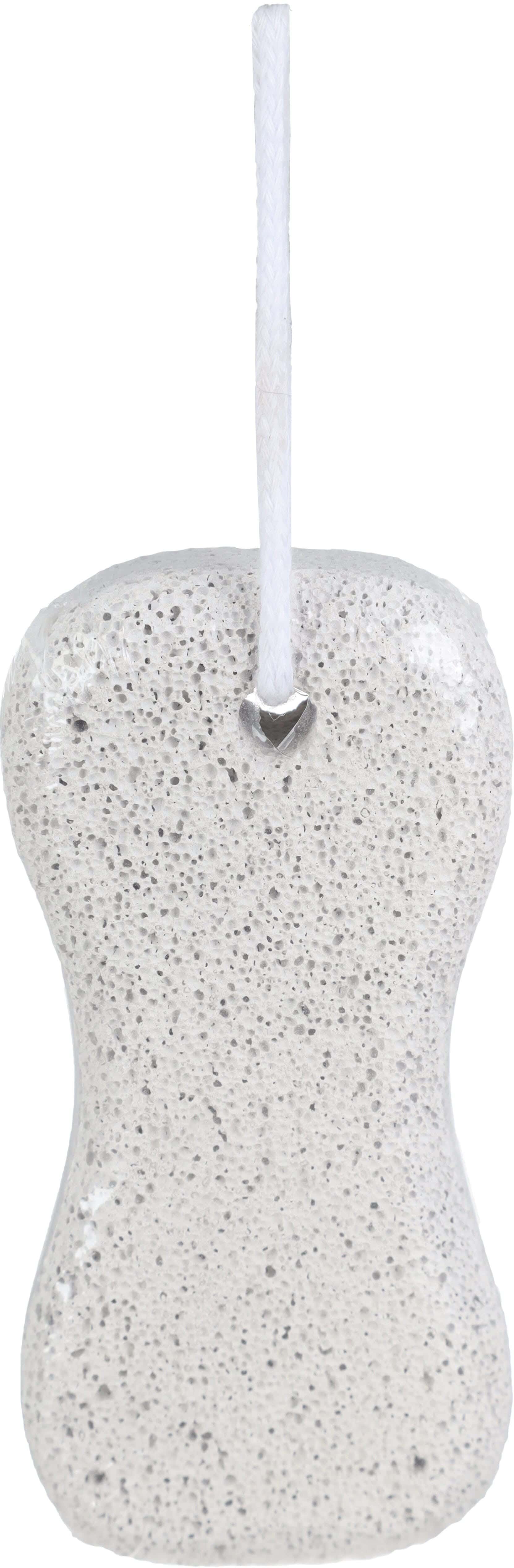 Pumice Stone for Feet, 11×5 cm - Light Grey