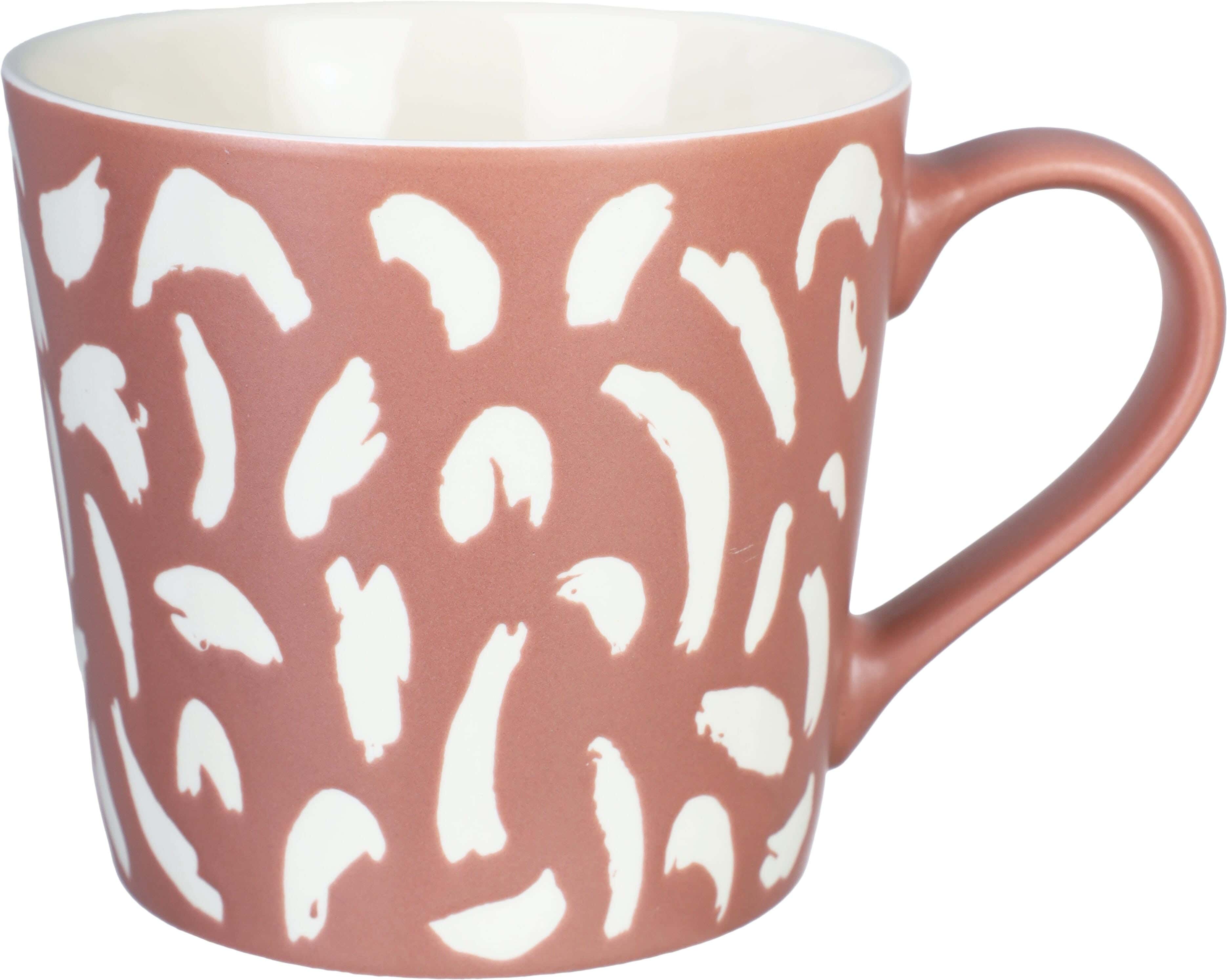 Porcelain Mug, 400 ml - Coffee White