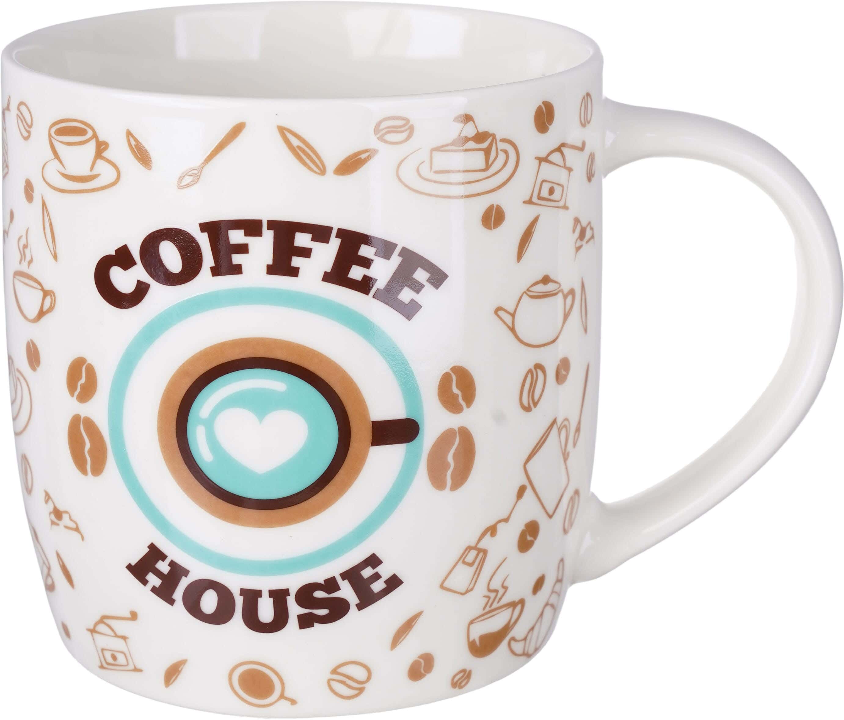Porcelain Mug, 350 ml - Multicolor