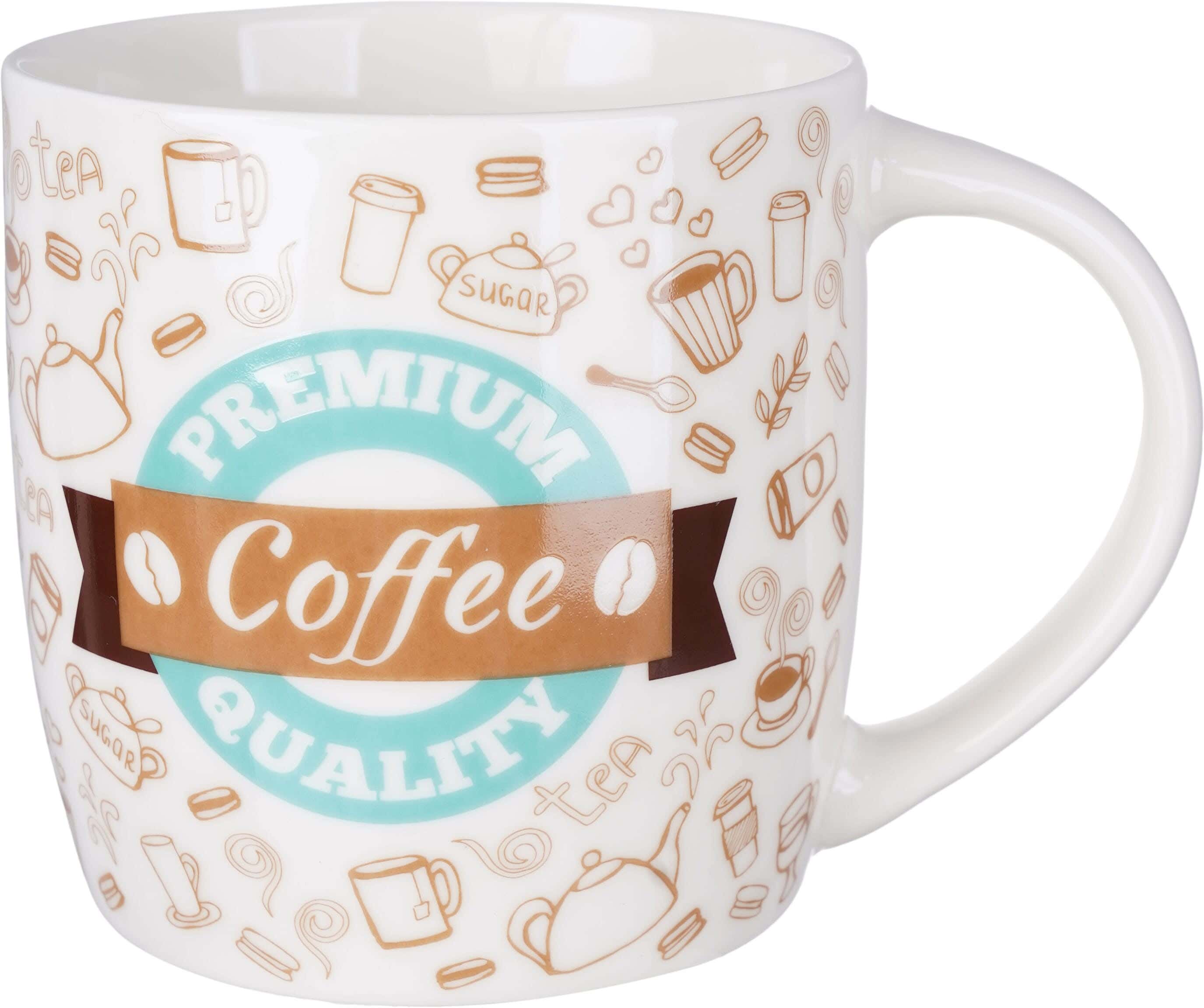 Porcelain Mug, 350 ml - Multicolor