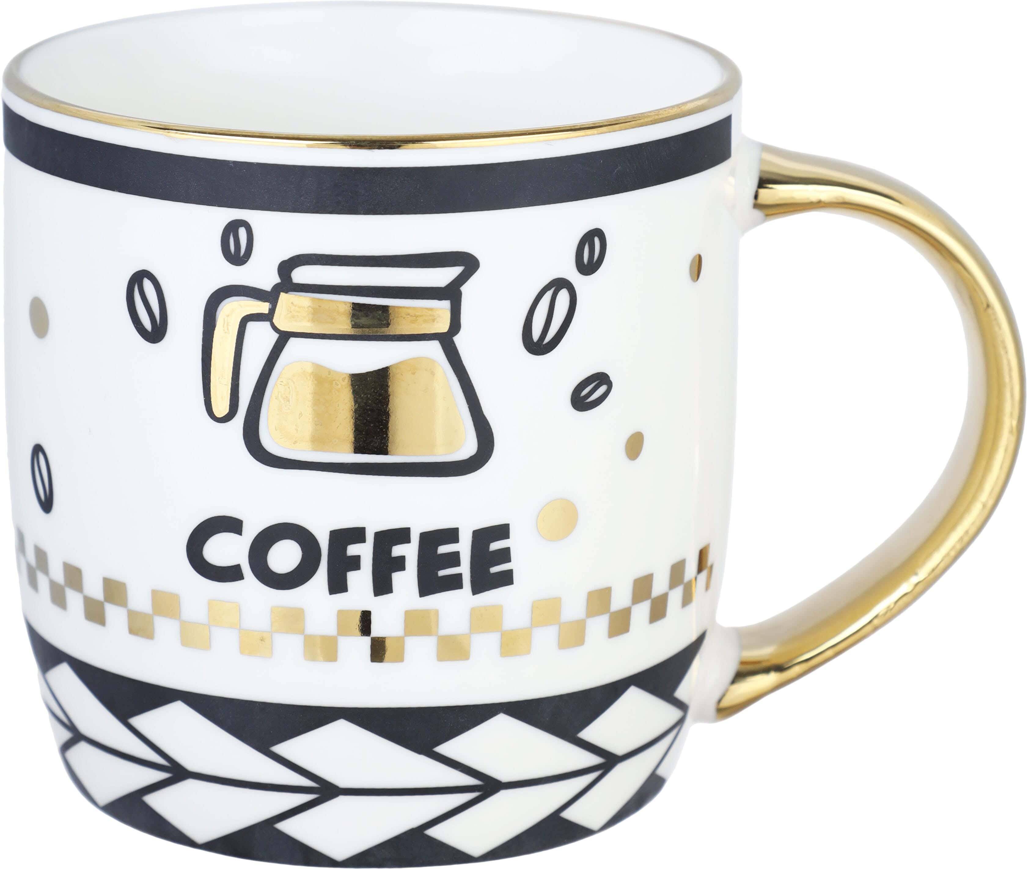 Porcelain mug, 350 ml - Multicolor