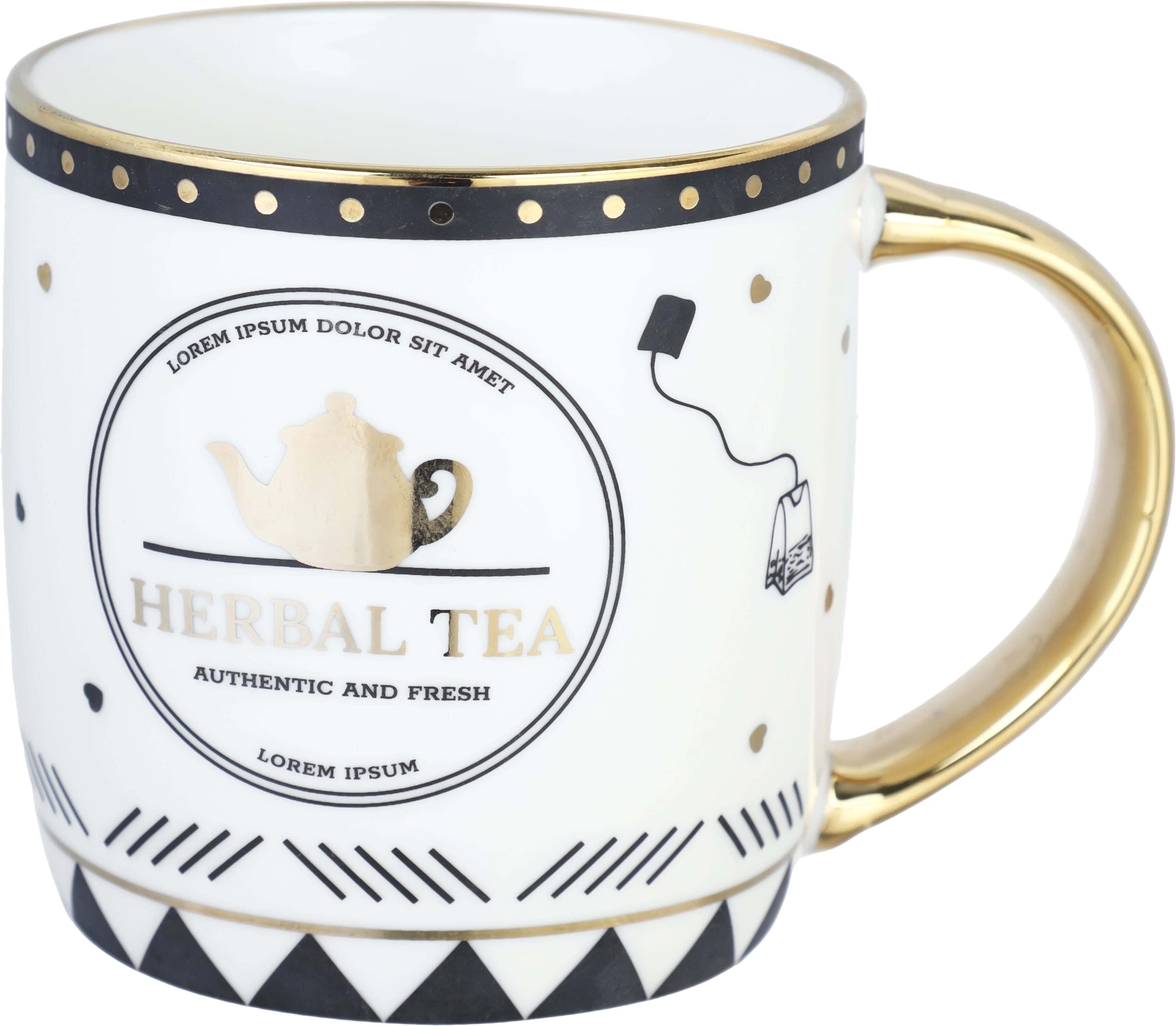 Porcelain mug, 350 ml - Multicolor