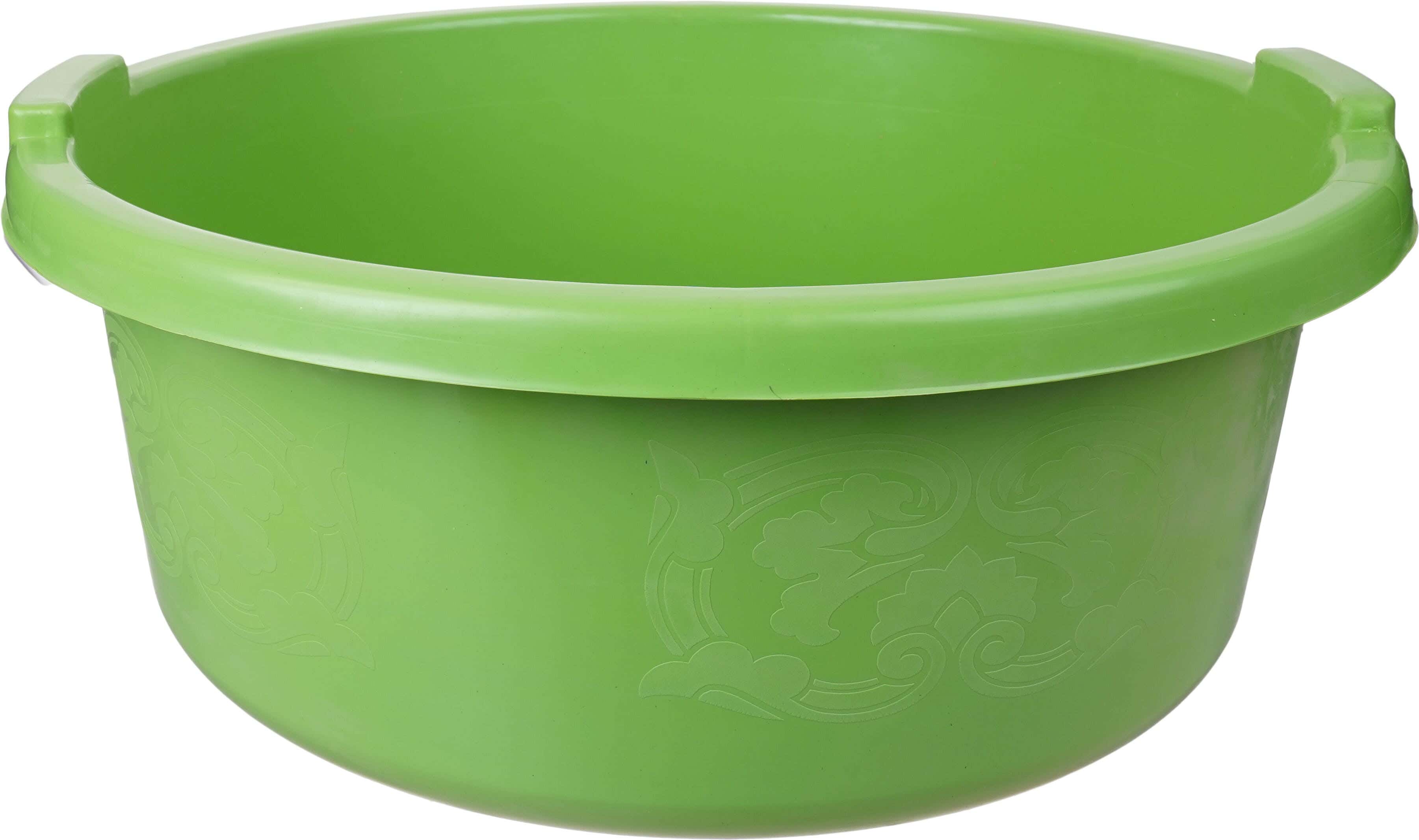 Plastic Washing Dish, 55 liters - Green