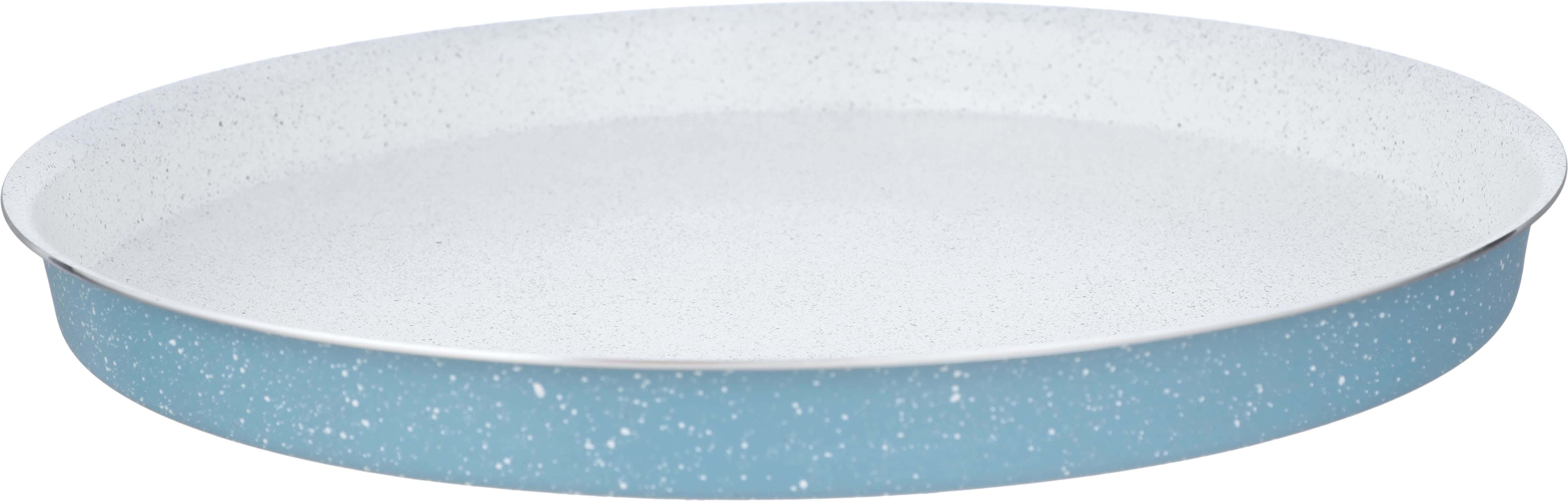 Abdeen Granite Pizza Tray, 28 cm - Light Blue