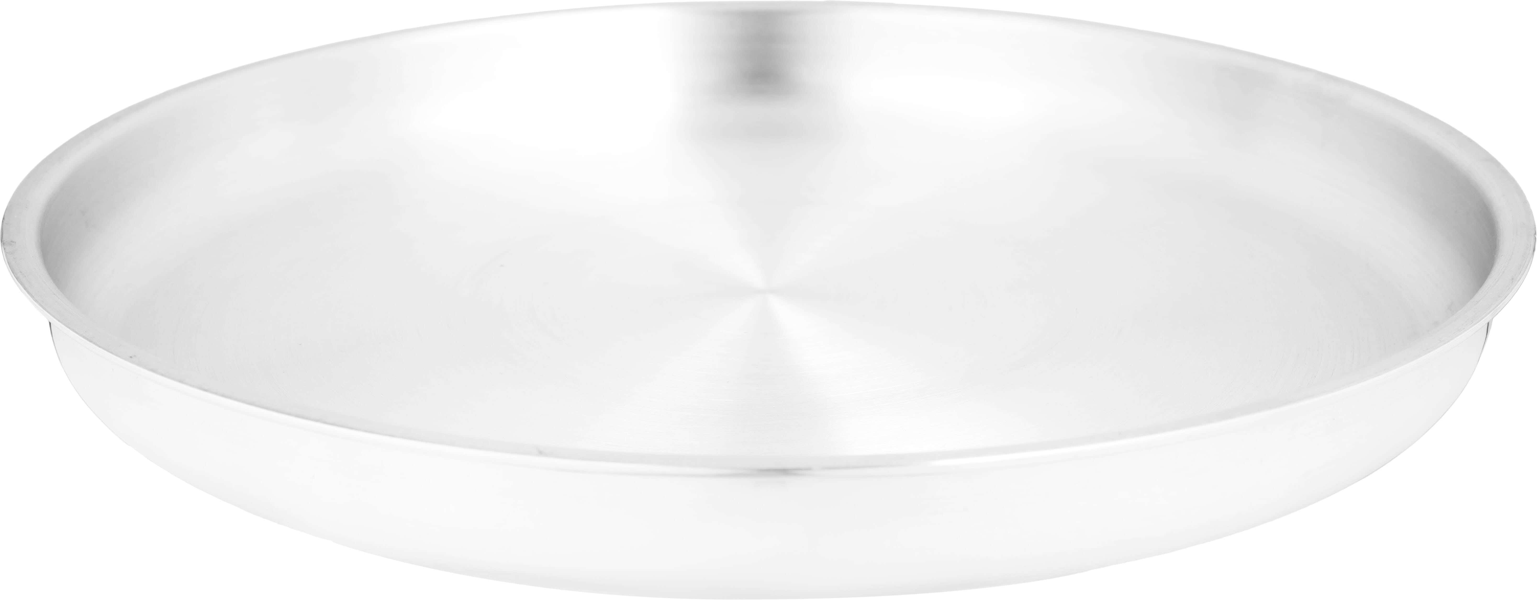 Abdeen Aluminum Pizza Tray, 36 cm - Silver