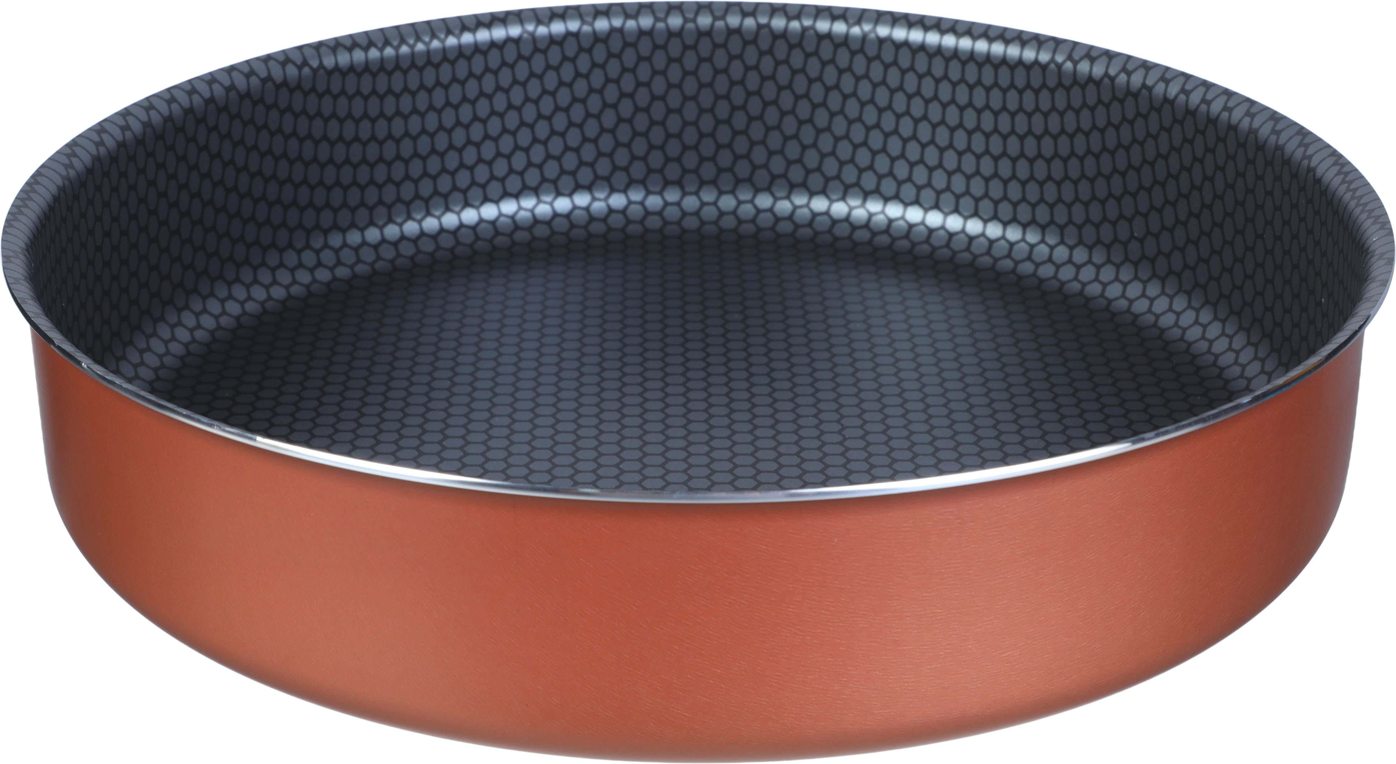Trueval Teflon Oven Tray, 34 cm - Copper