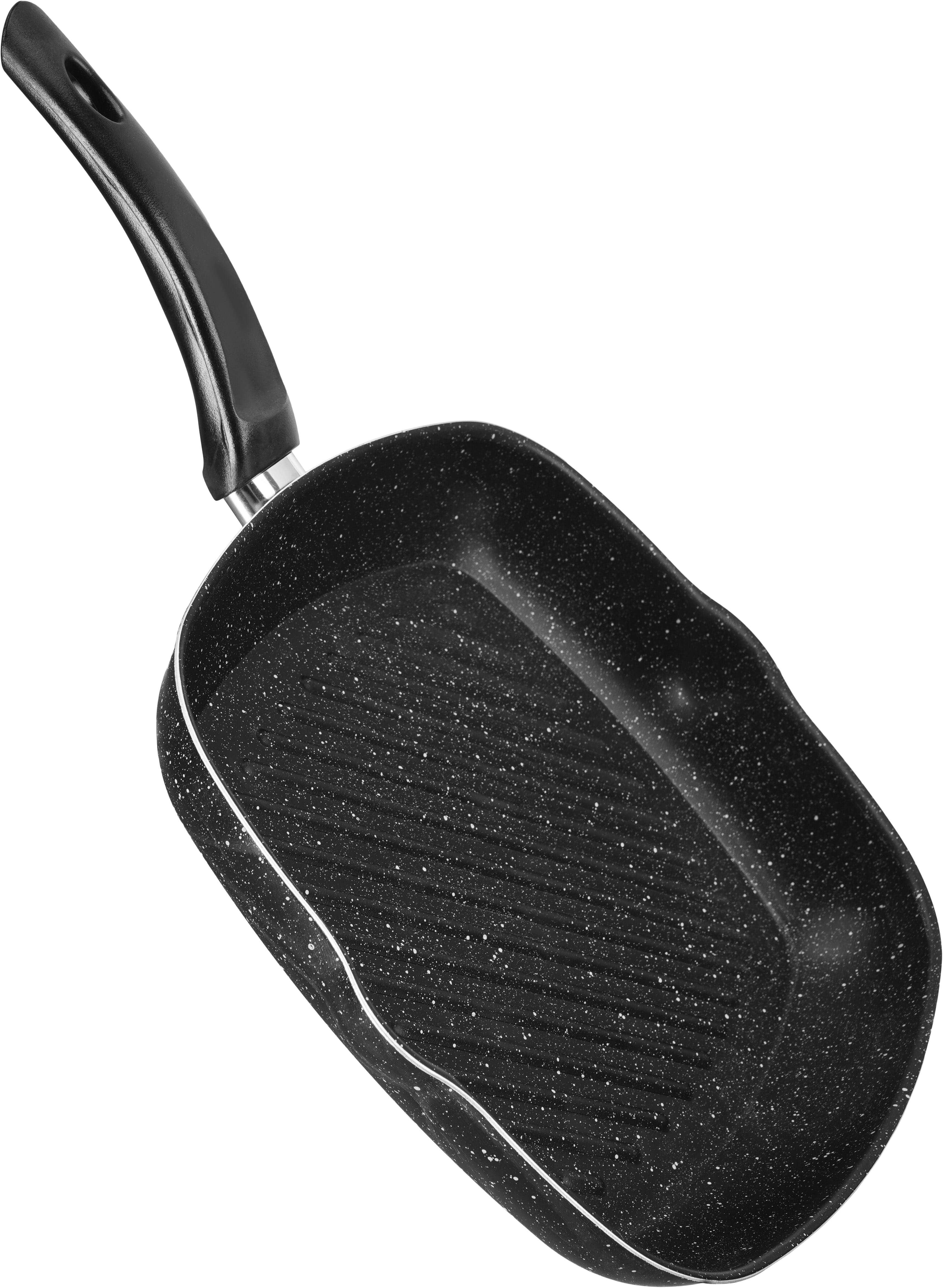 Trueval Teflon Grill, 28 cm - Black