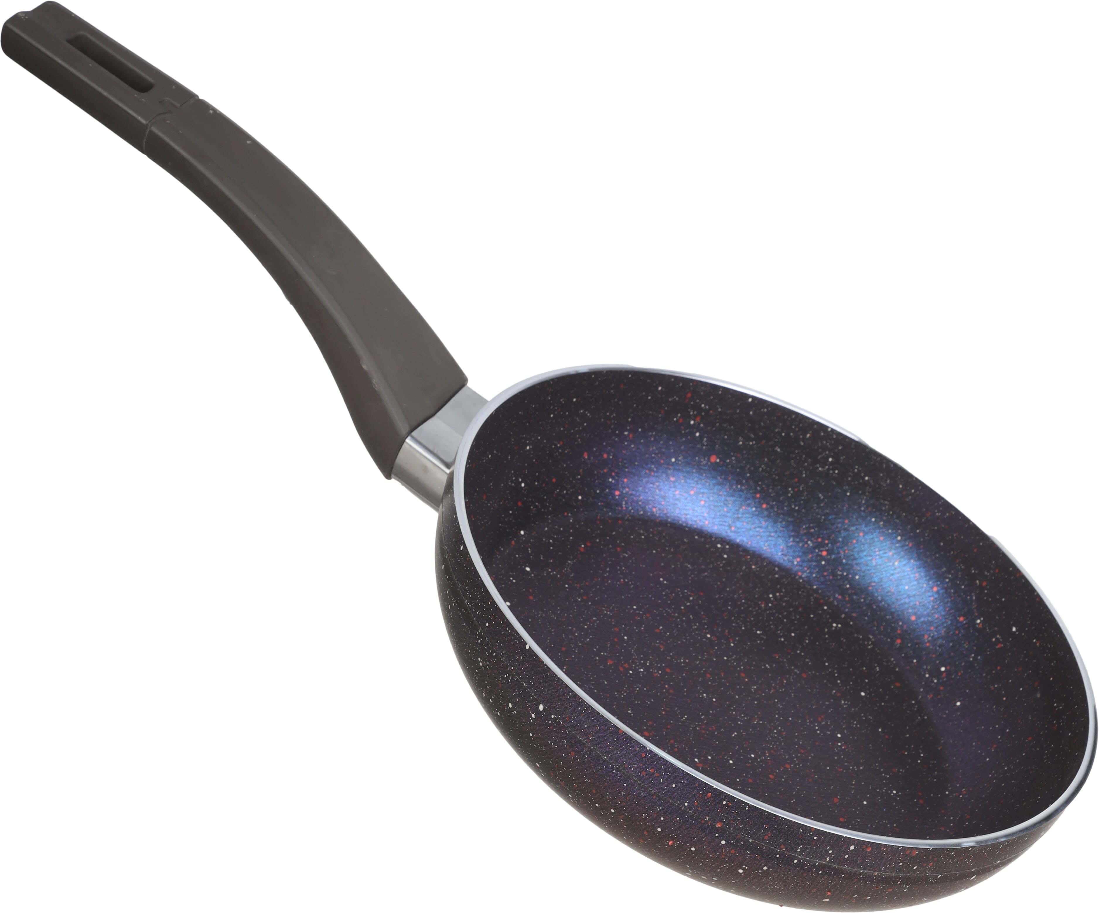 Trueval Premium Granite Frying Pan, 20 cm - Blue