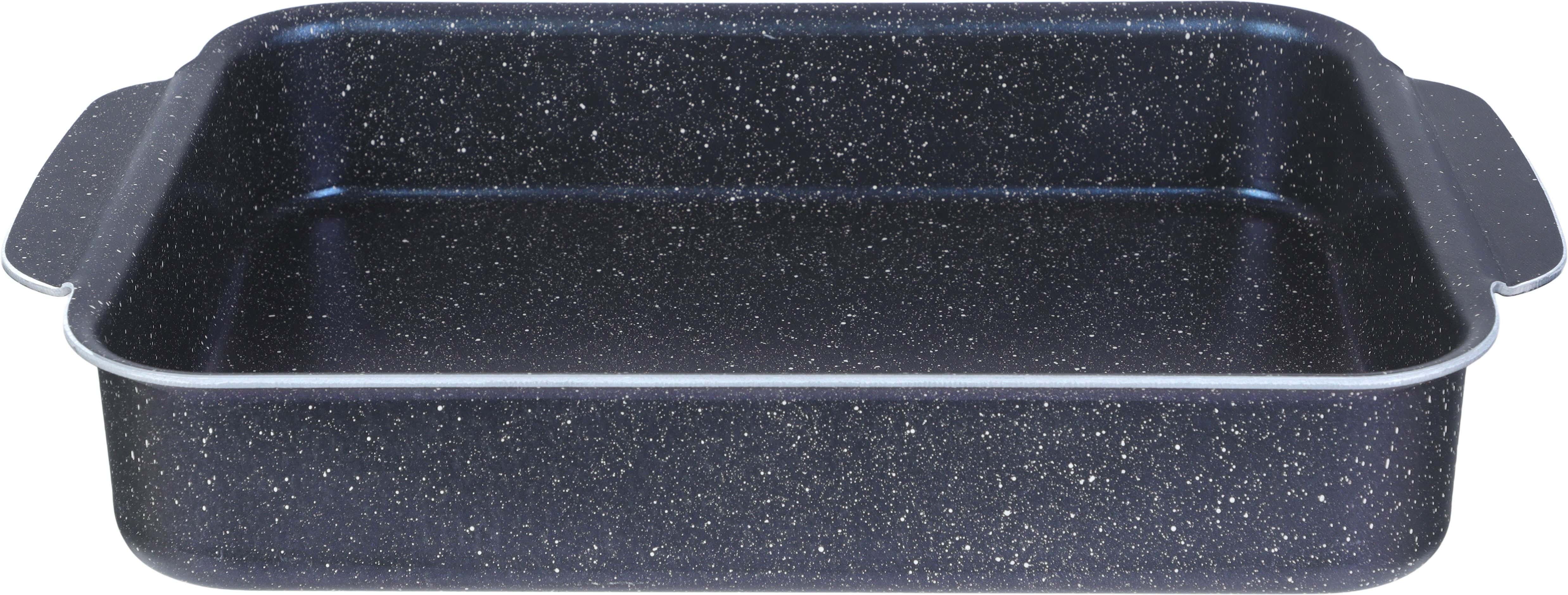 Trueval Premium Granite Oven Dish, 35 cm - Blue