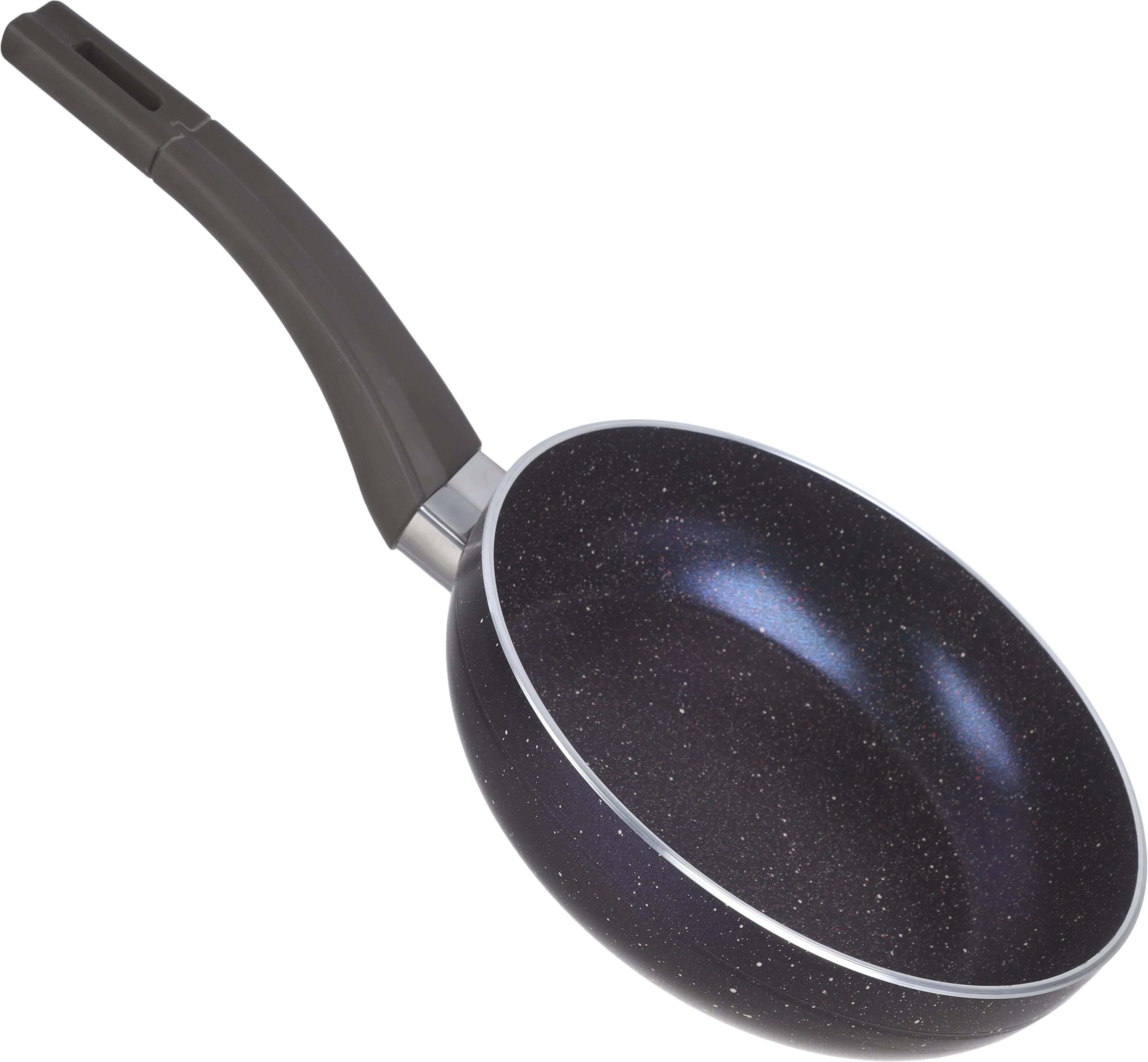 Trueval Premium Granite Frying Pan, 20 cm - Blue