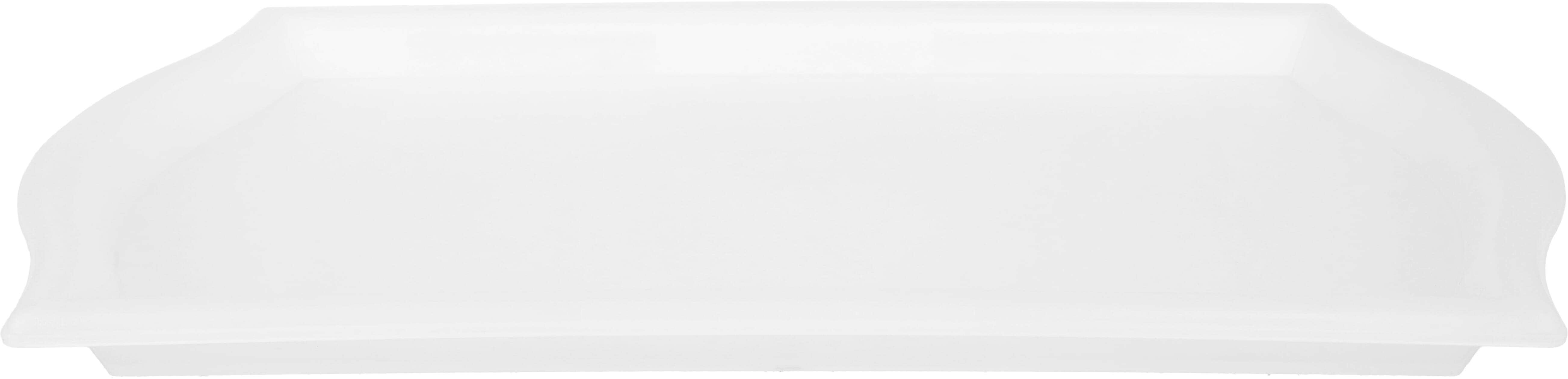 Elite Plastic Serving Tray, 45×29 cm - Clear