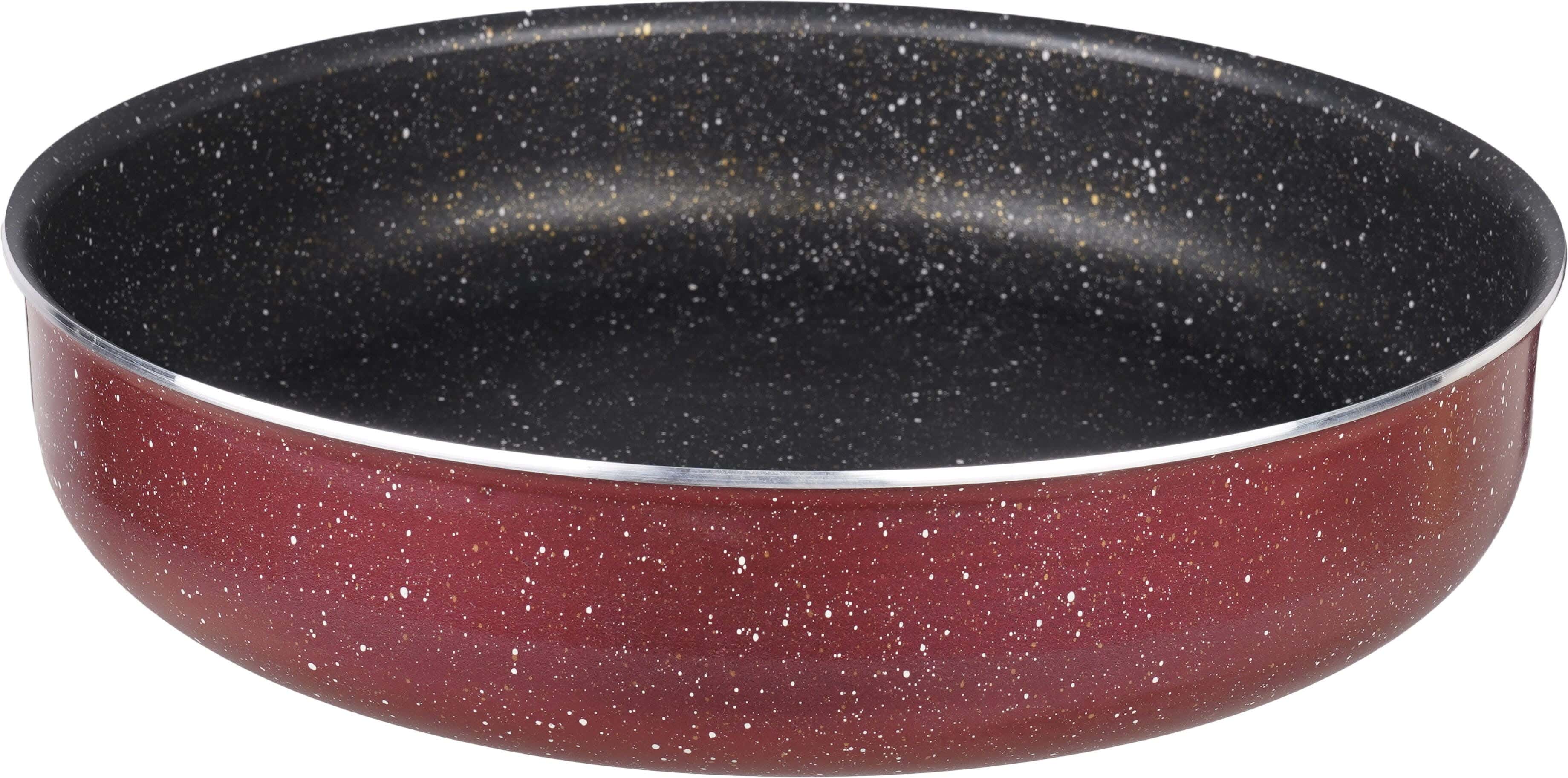 Nouval Granite Oven Tray, 30 cm - Dark Red