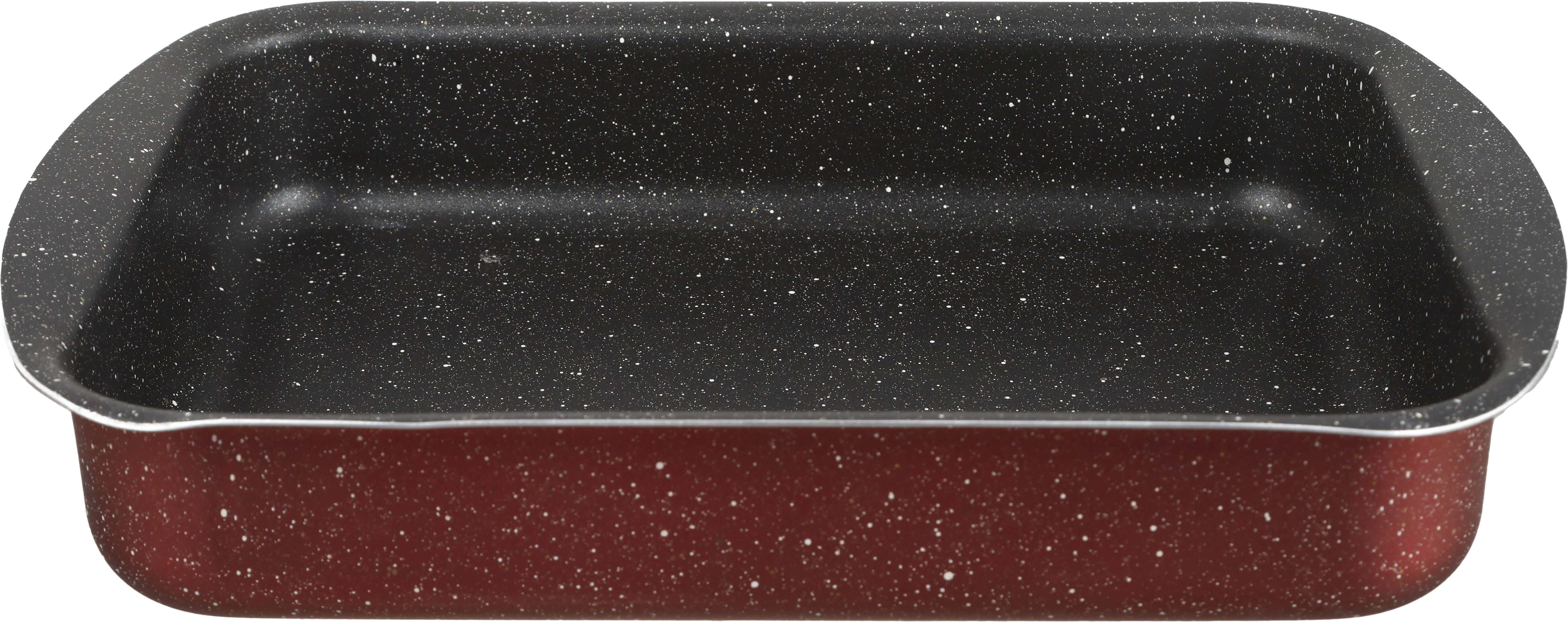 Nouval Granite Oven Dish, 30 cm - Dark Red