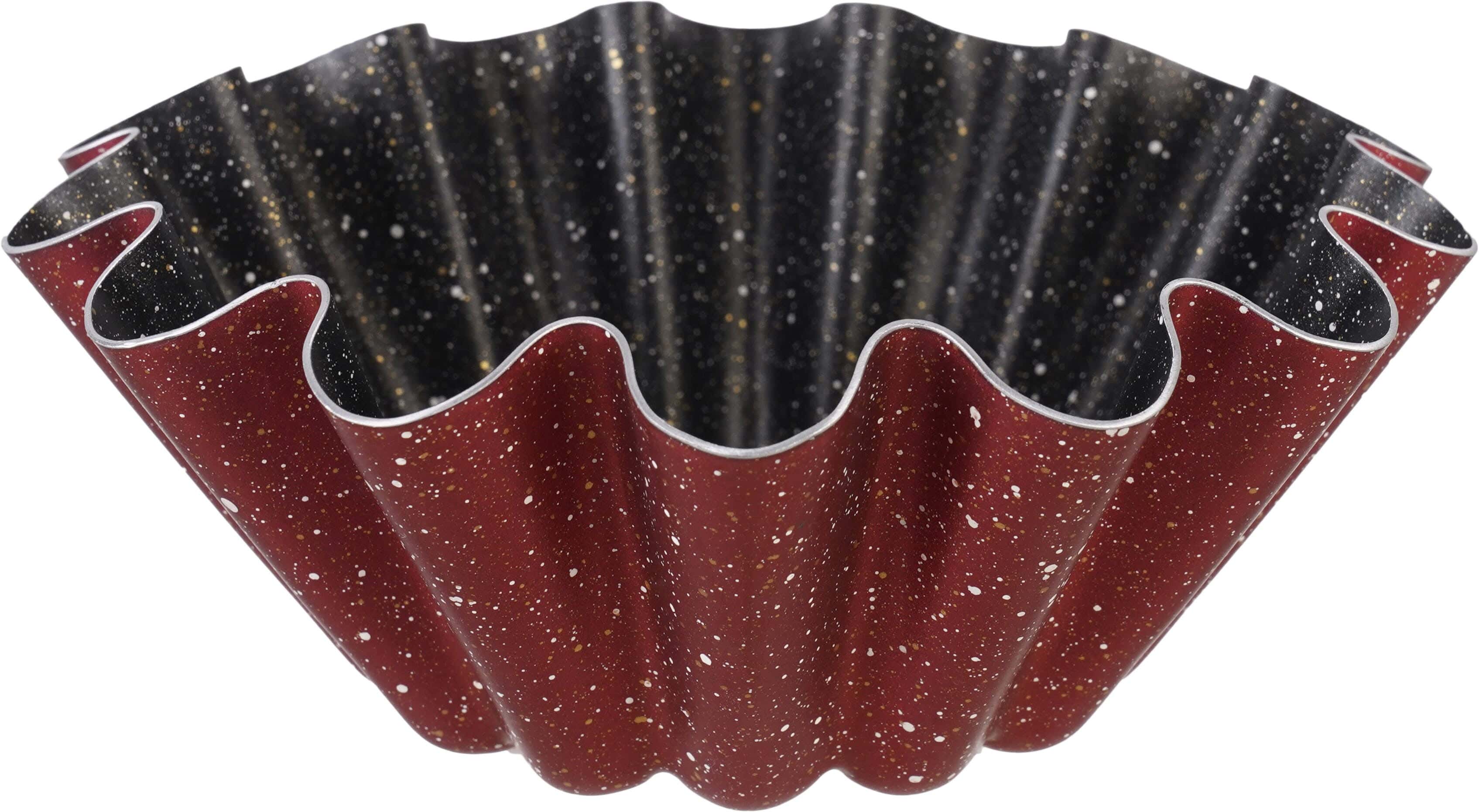 Nouval Granite Brioche Pans, 20 cm - Dark Red