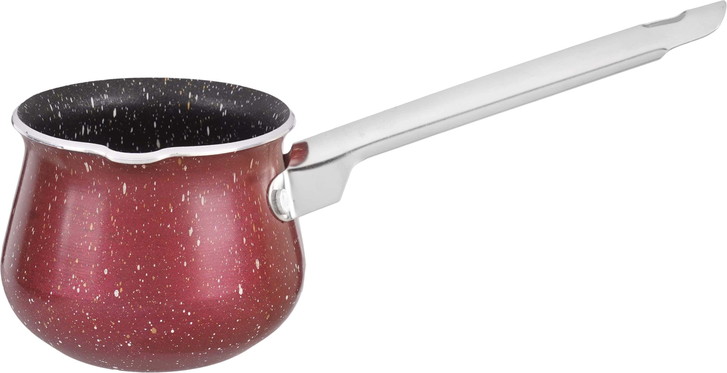 Nouval Granite Coffee Pot, Size 1 - Dark Red