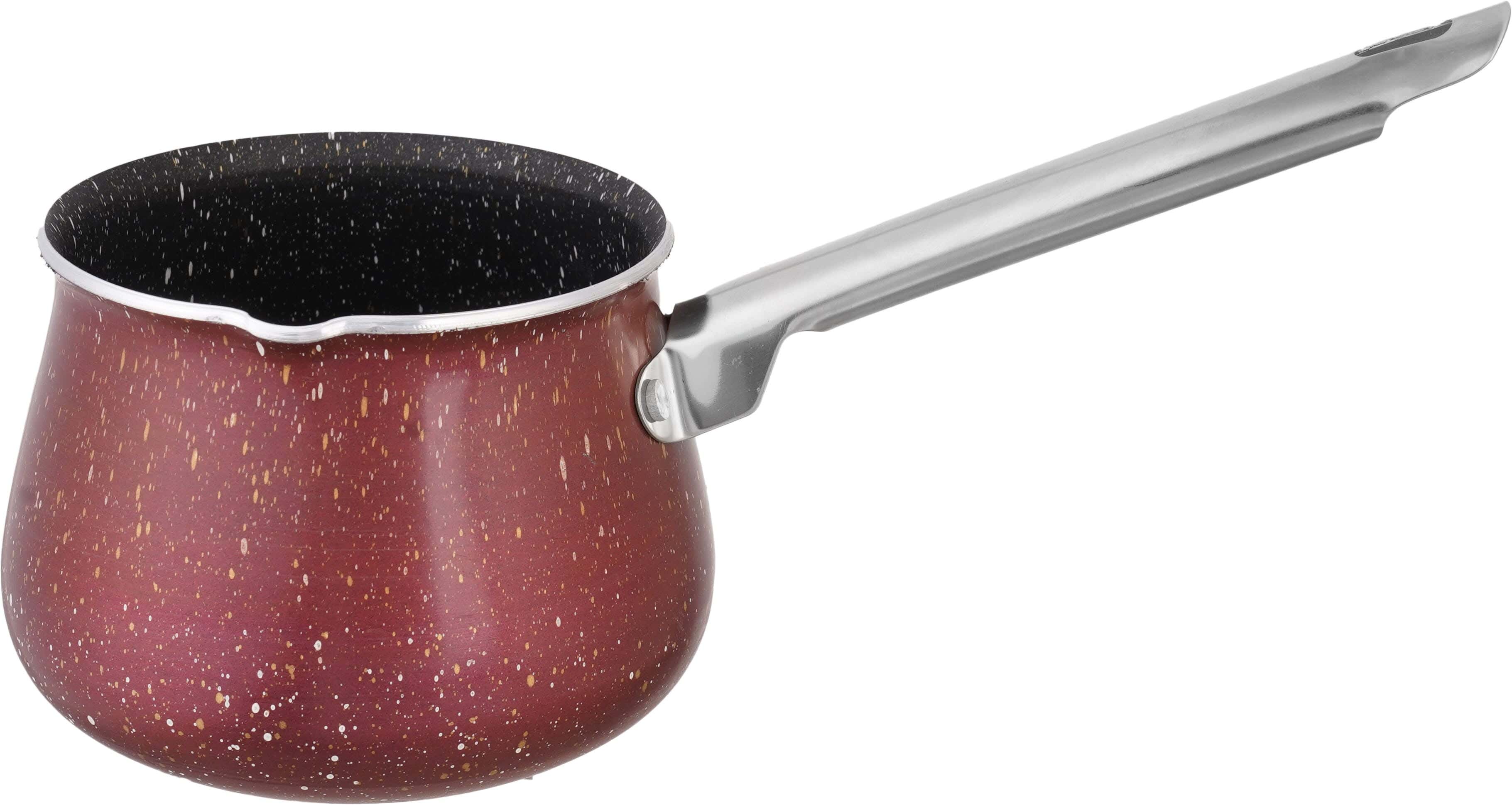 Nouval Granite Coffee Pot, Size 6 - Dark Red