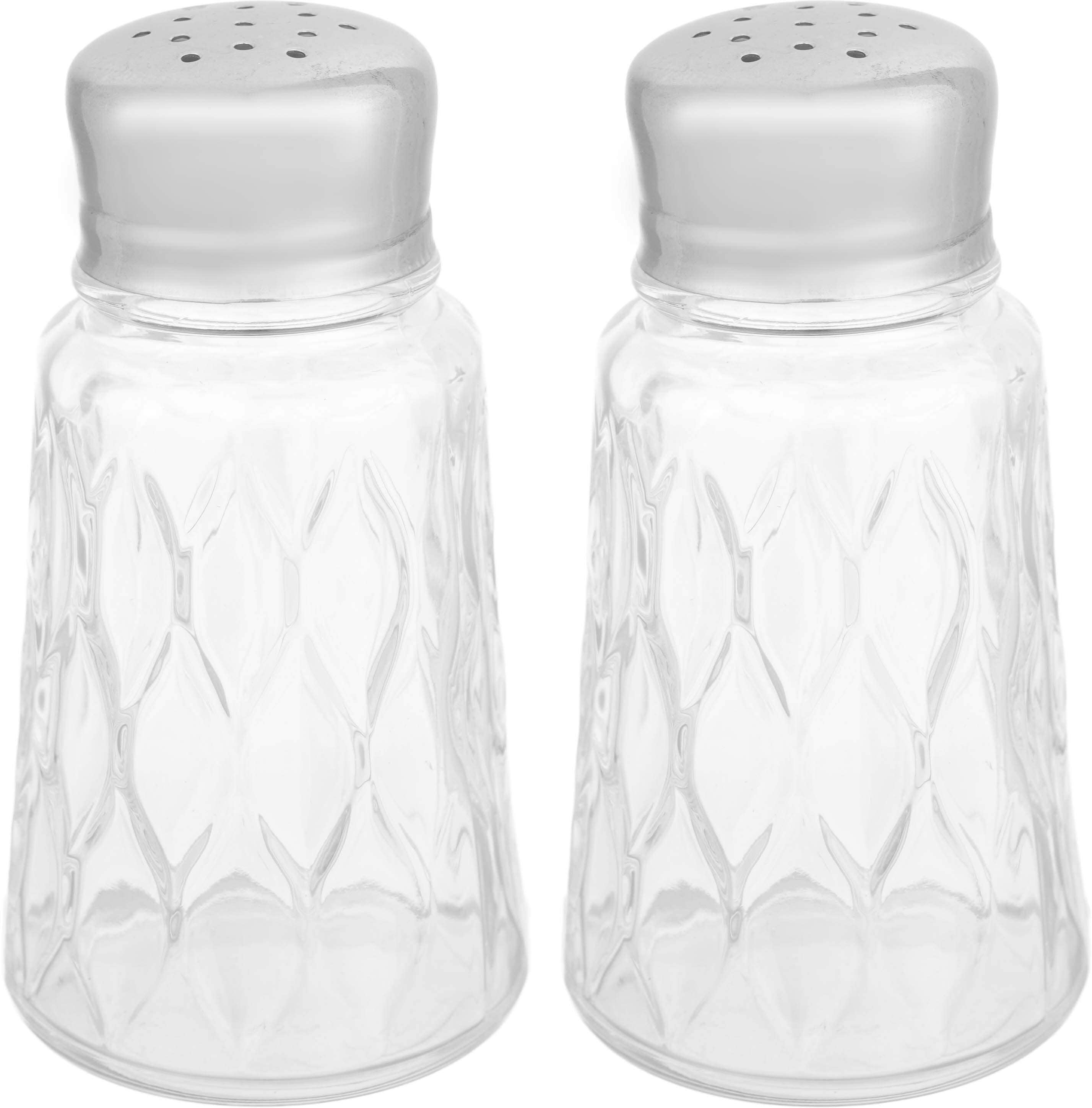 Pasabahce Glass Salt Set, 2 Pieces, 100 ml - Clear