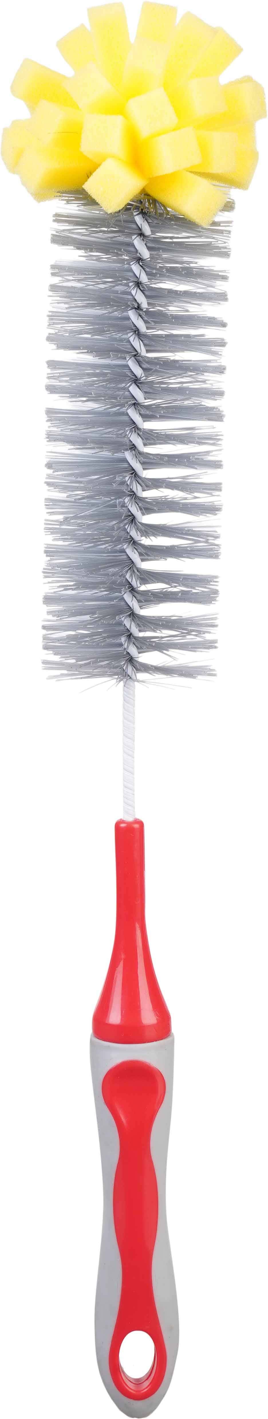 Liao Plastic Water Bottle Cleaning Brush, 42 cm - Red Grey