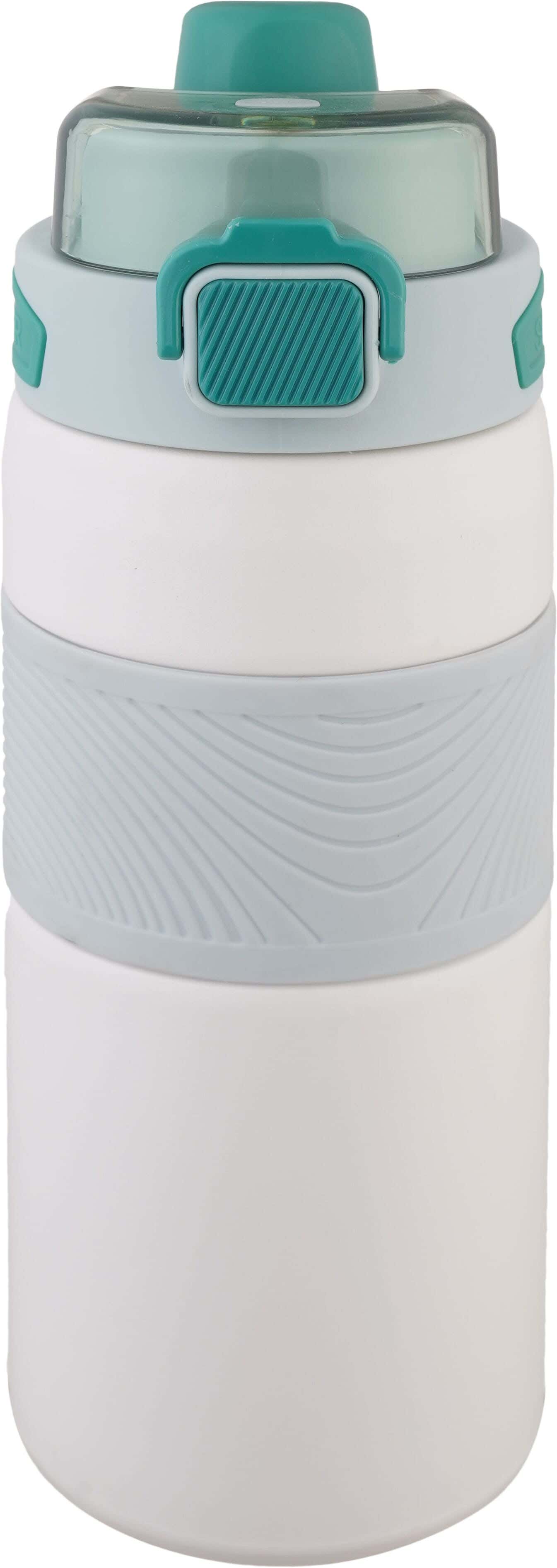 Stainless Steel Bottle, with Plastic Lid, 600 ml - Multicolor