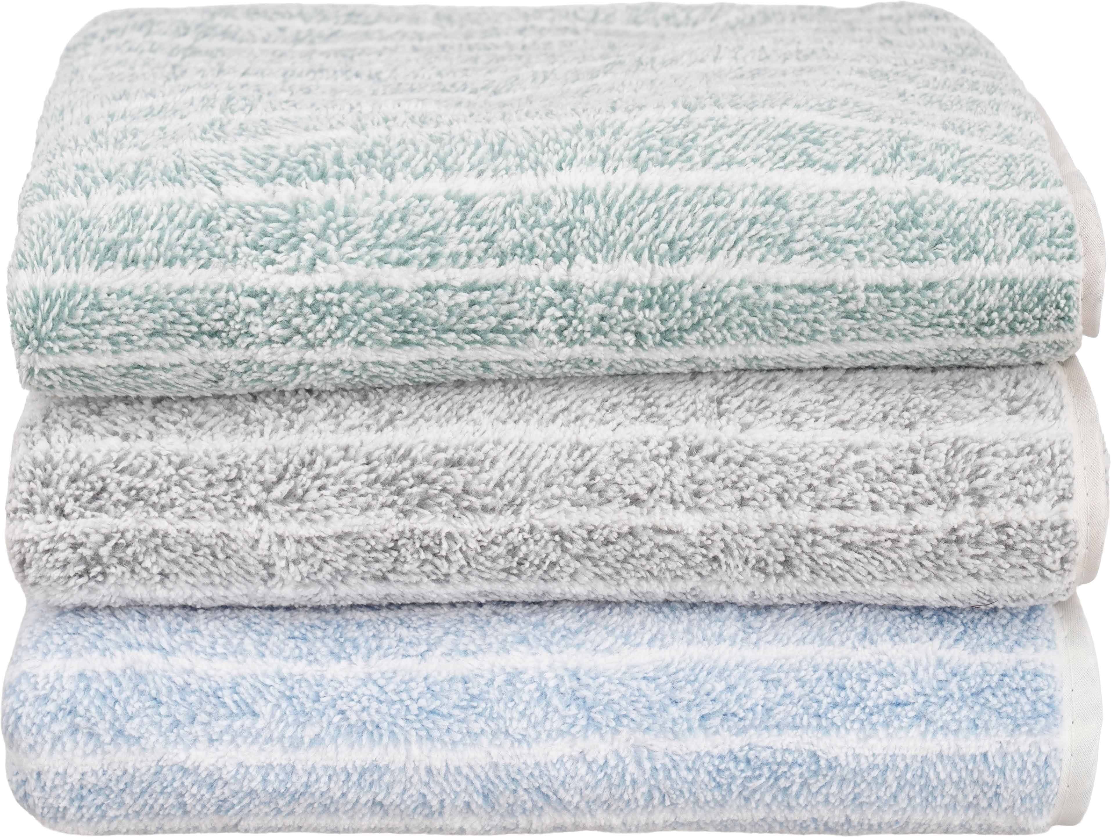 Kitchen towel set, 3 pieces, 35×75 cm - Multicolor
