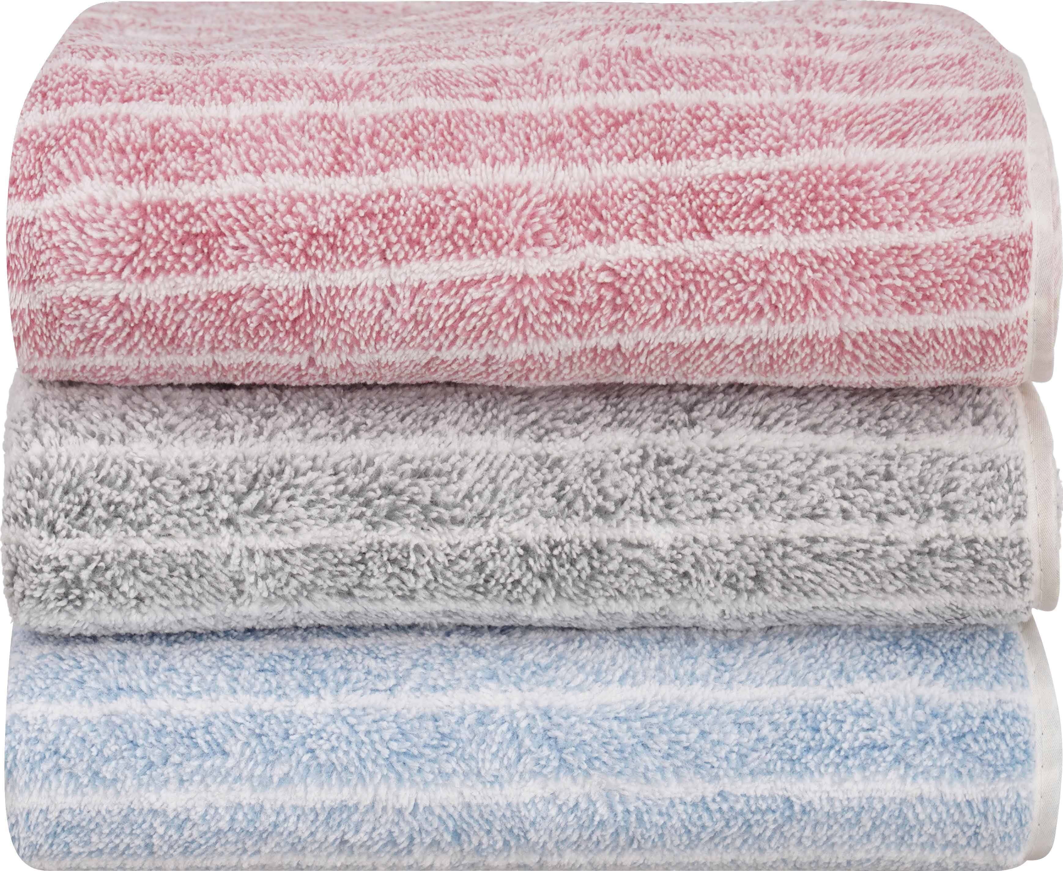 Kitchen towel set, 3 pieces, 35×75 cm - Multicolor