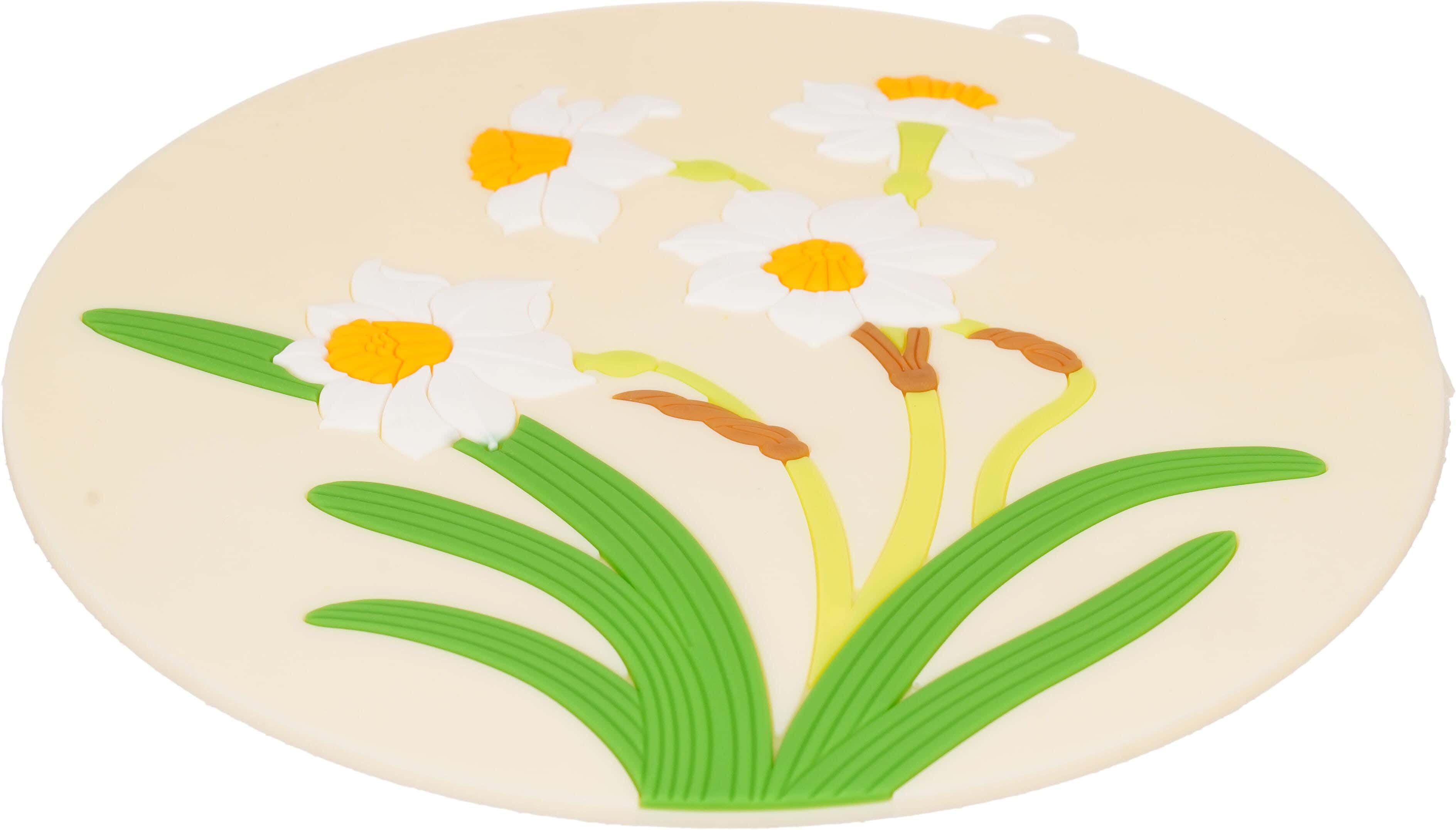 Silicone Thermal Coaster, 20 cm - Yellow