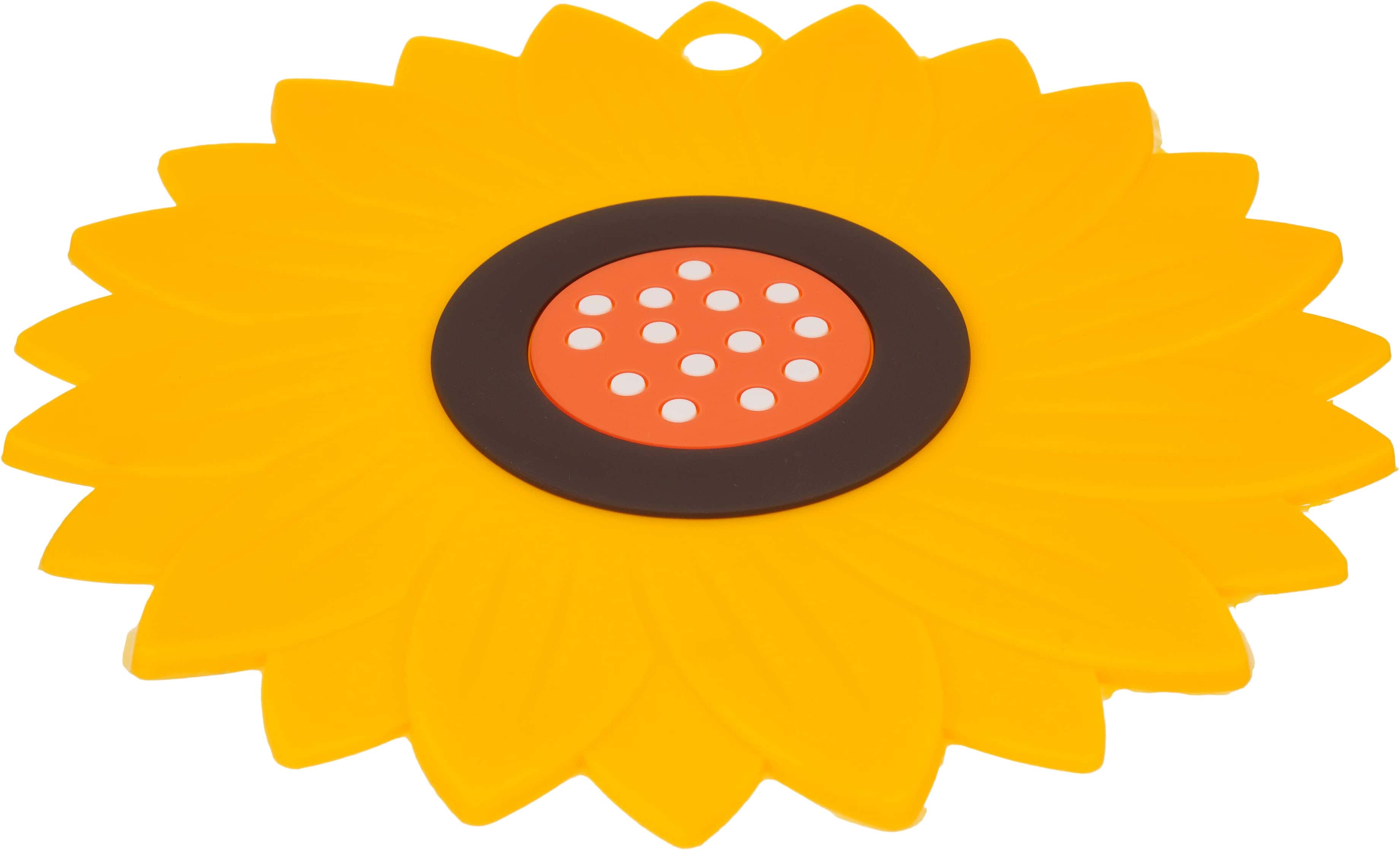 Silicone Thermal Coaster, 19 cm - Yellow