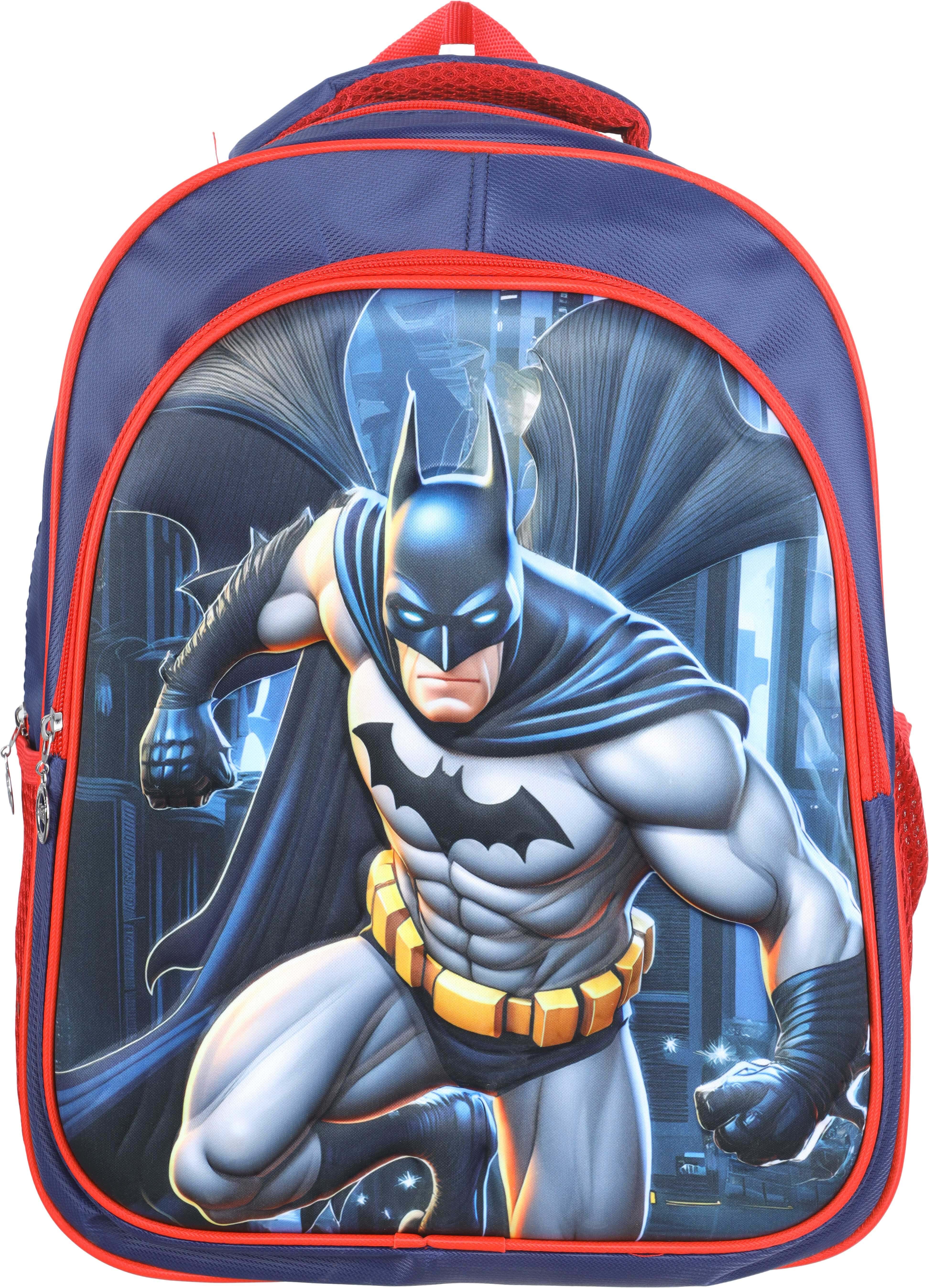 Waterproof School Backpack for Boys, 2 Zippers, 14 Inch - Multicolor