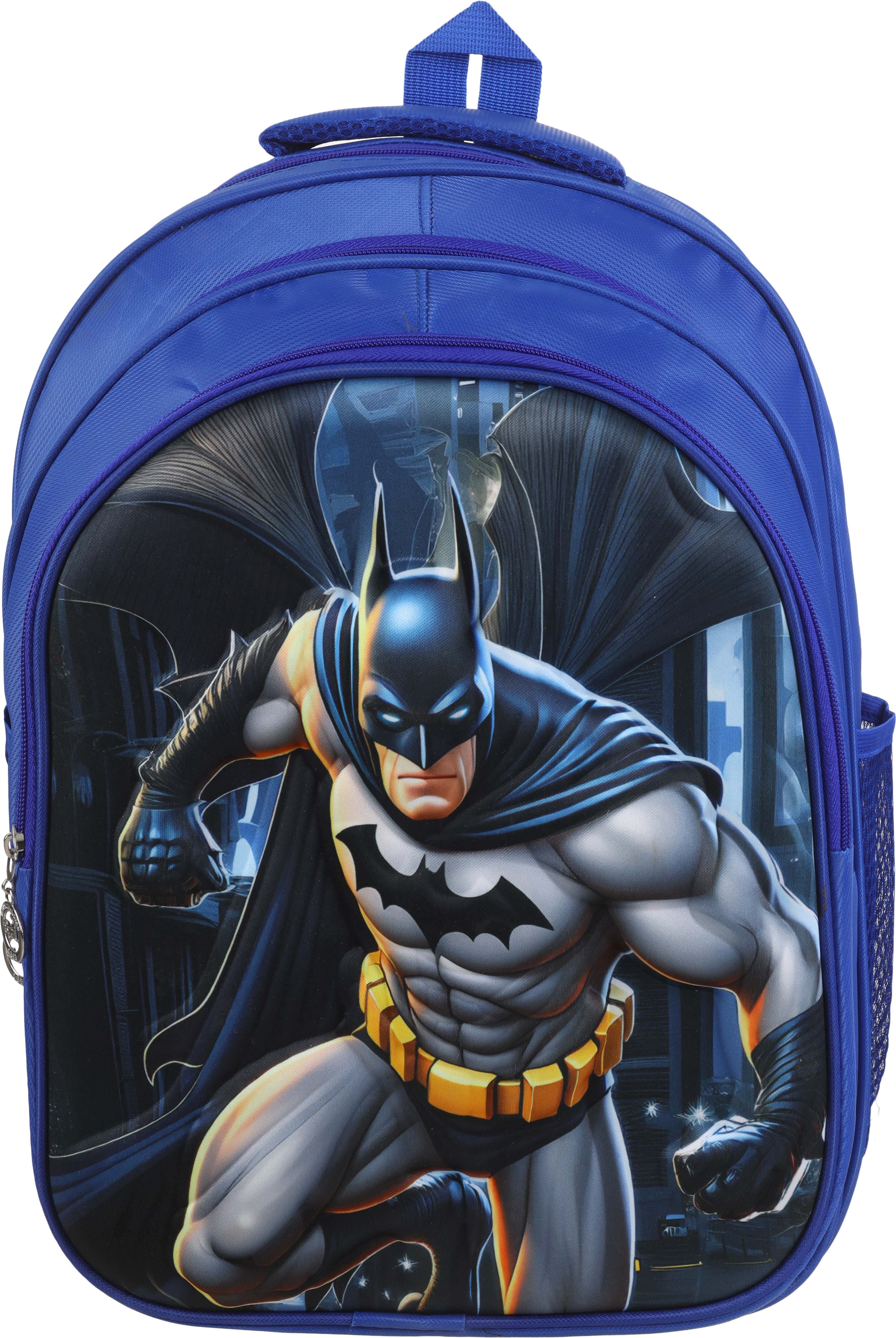 Waterproof School Backpack for Boys, 3 Zippers, 32×40 cm - Multicolor
