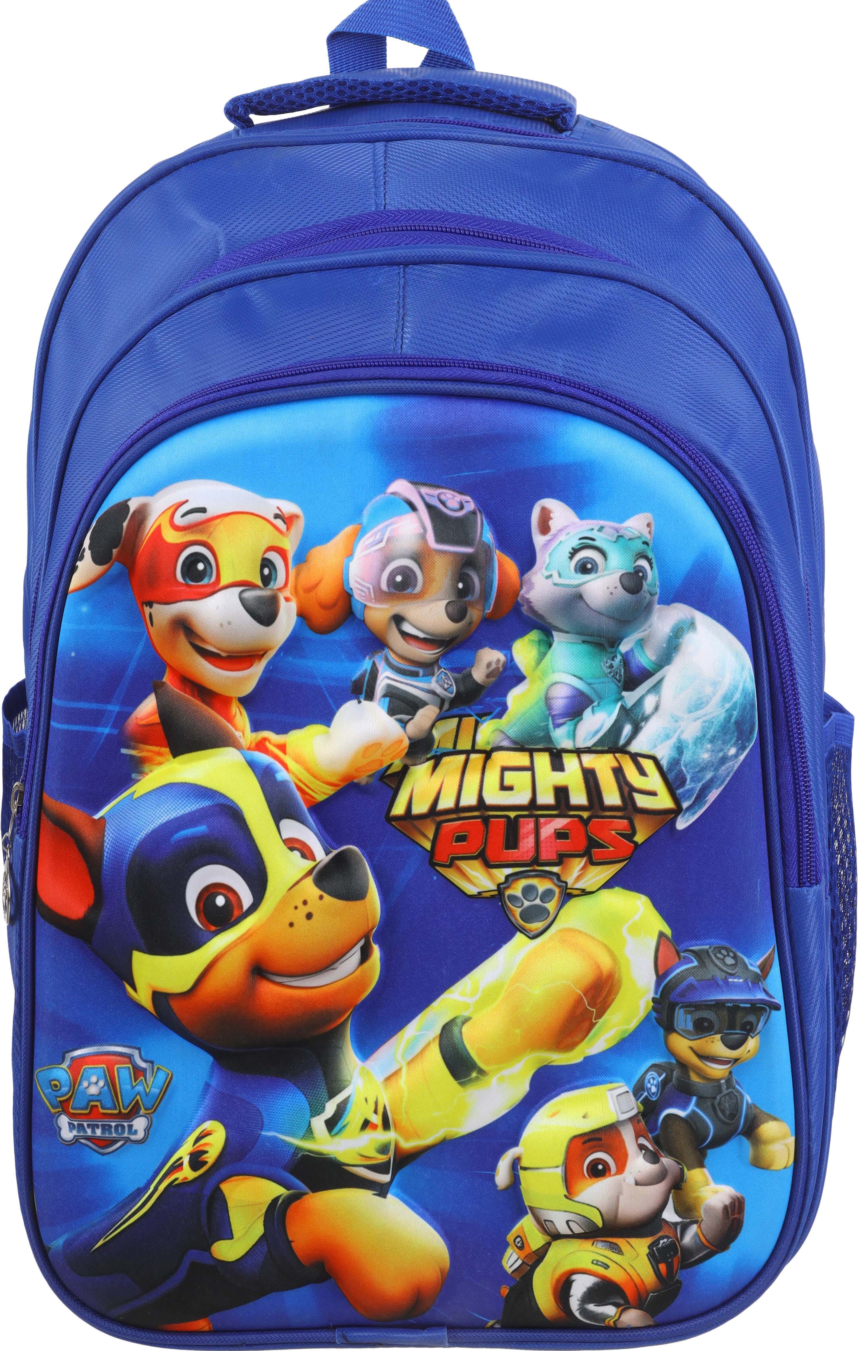 Waterproof School Backpack for Boys, 3 Zippers, 32×40 cm - Multicolor